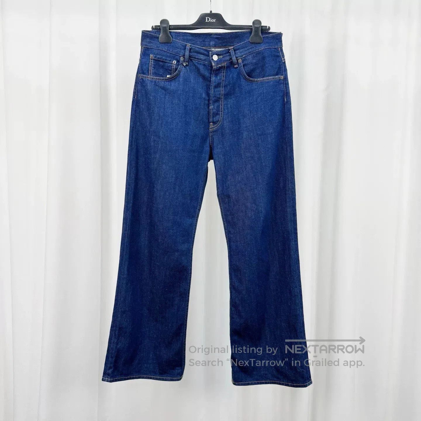 Acne Studios acne studios denim pants with leather label. Size US 31 - 1 Thumbnail