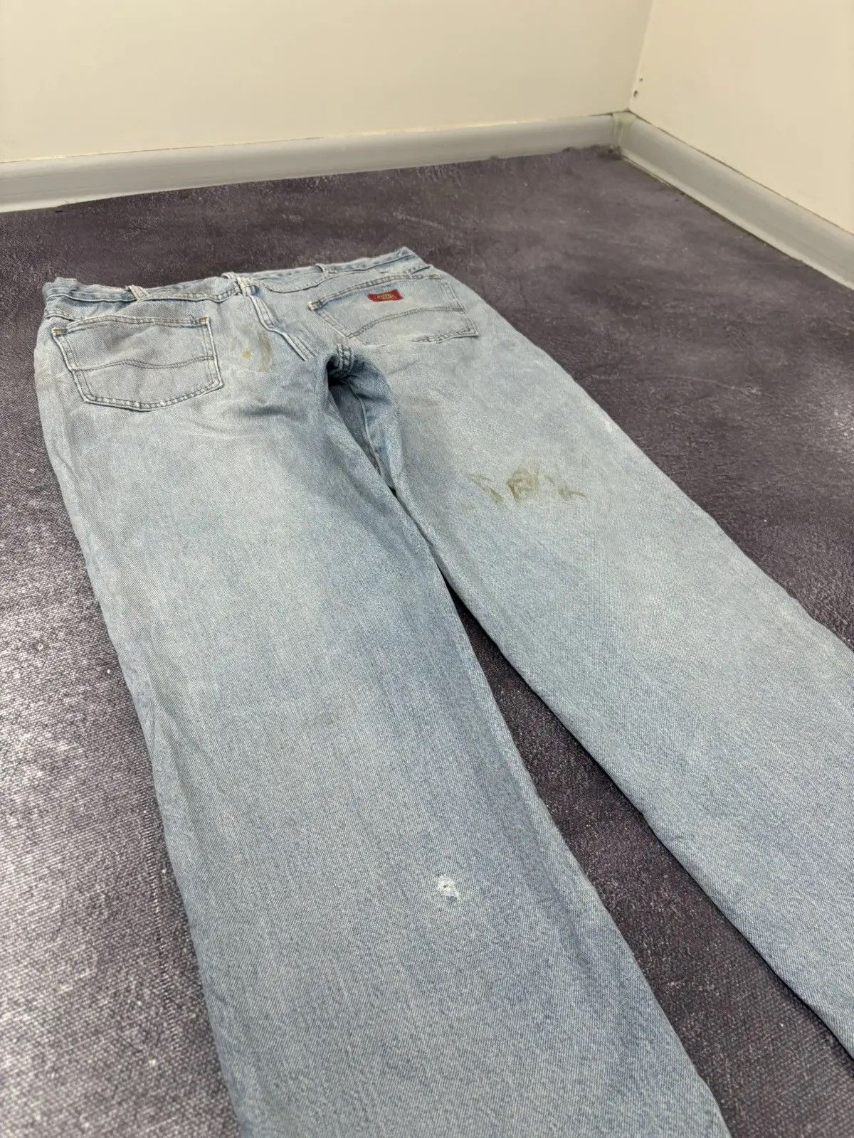 Dickies × Vintage Vintage Dickies Faded Washed Blue American Hype Baggy Jeans Size US 38 / EU 54 - 4 Thumbnail