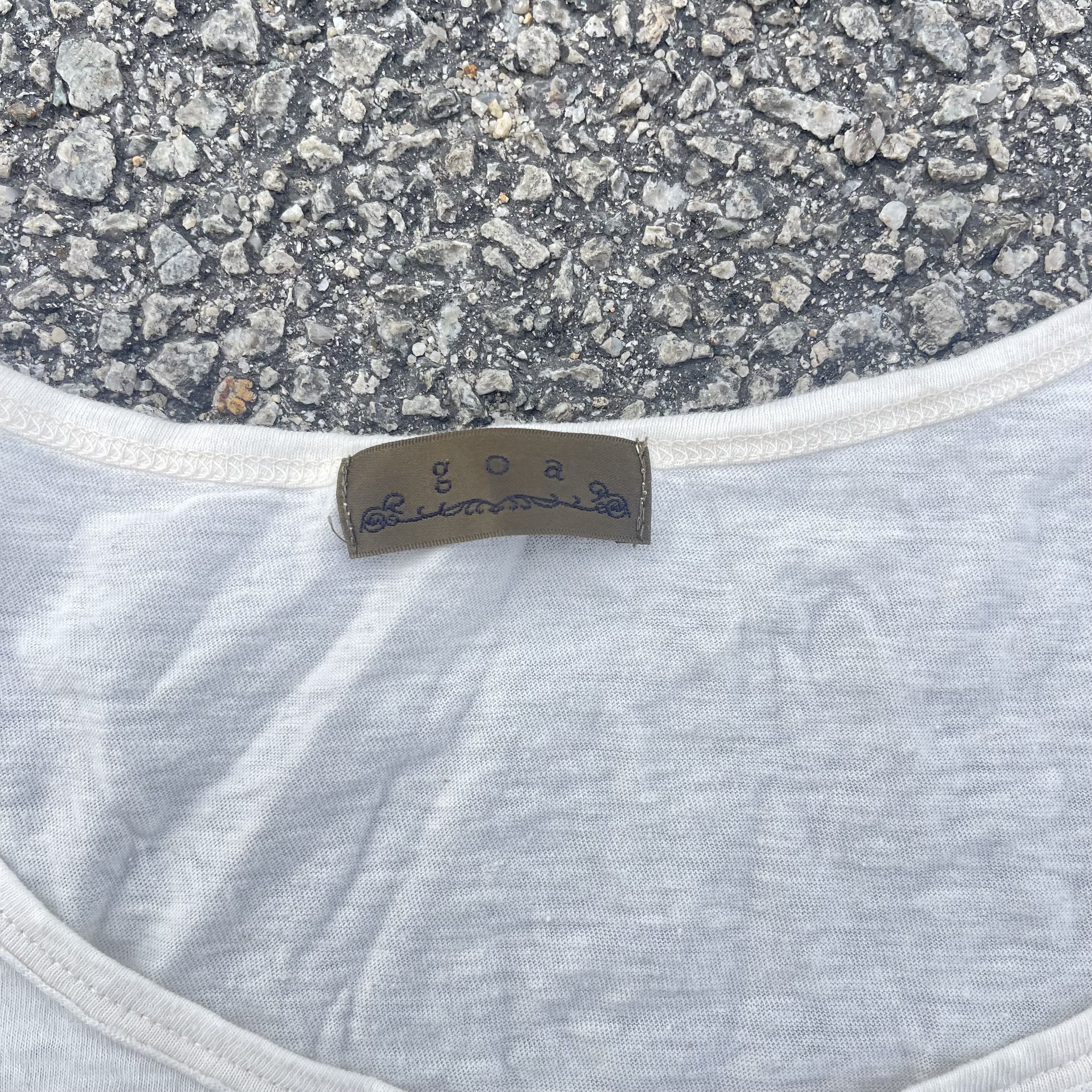 GOA Goa White T Shirt Size US S / EU 44-46 / 1 - 3 Thumbnail