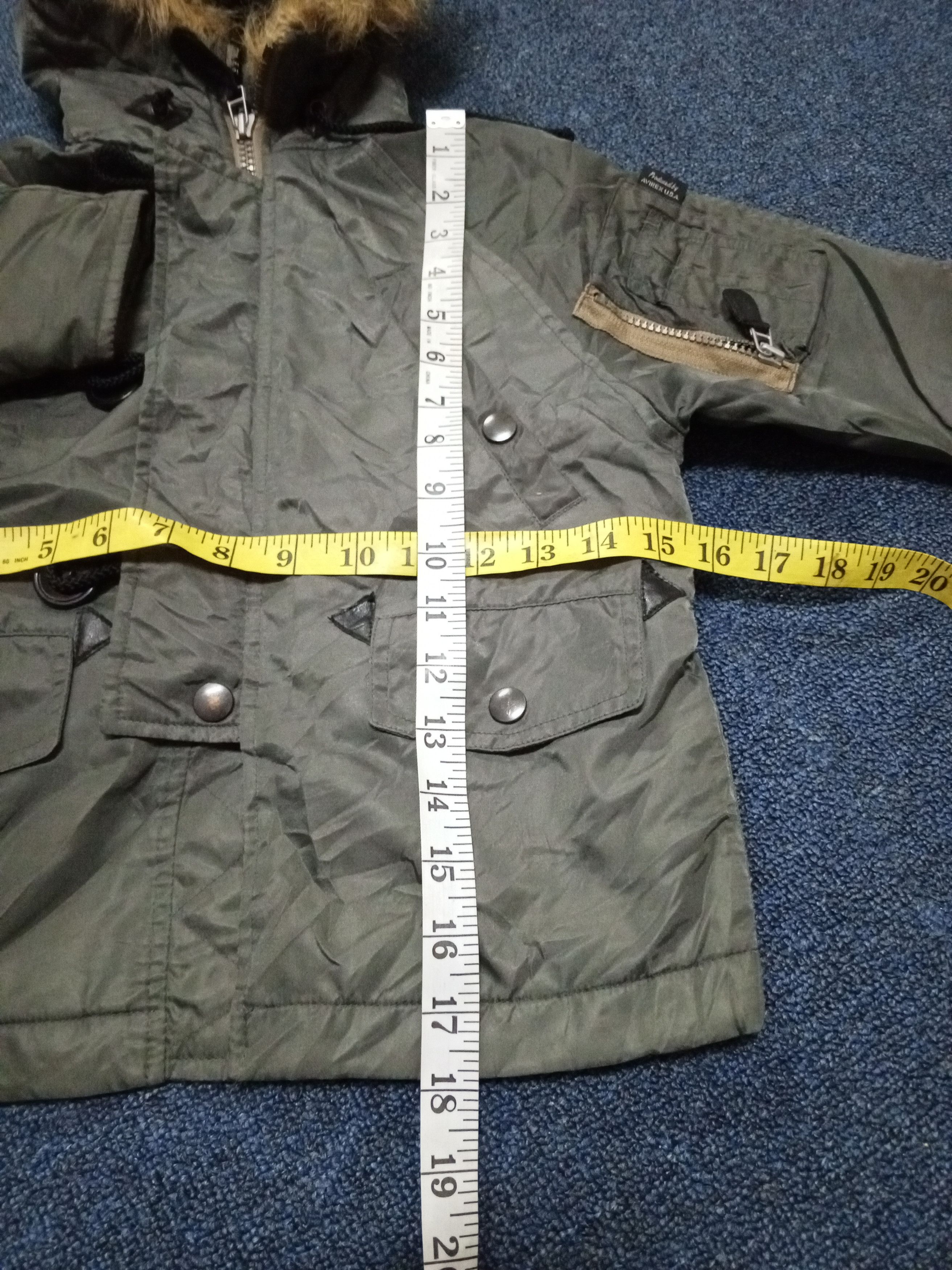 Avirex AVIREX JACKET FLYER'S JUNIOR MODEL Size US XXS / EU 40 - 9 Thumbnail
