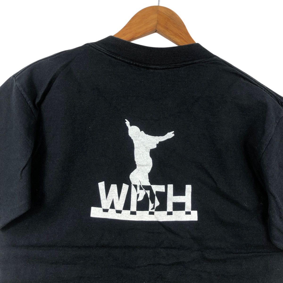 Vintage Vintage WITH Dance Skateboard Tee Shirt Size US M / EU 48-50 / 2 - 4 Thumbnail