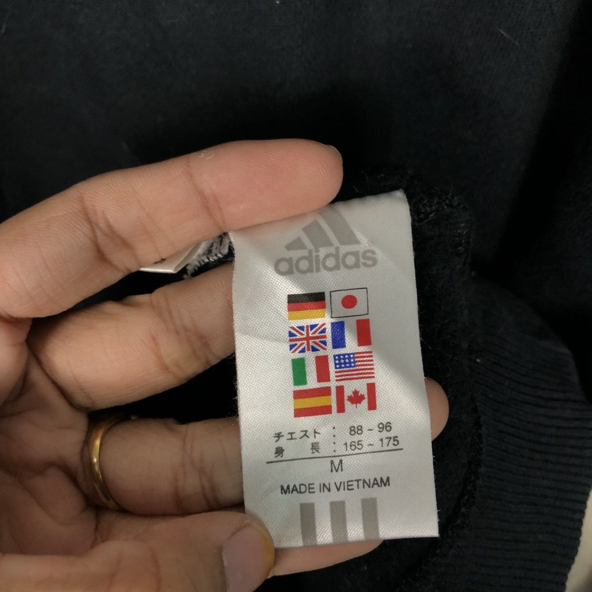 Adidas 📌Vintage Sweatshirt Anorak Adidas Size US M / EU 48-50 / 2 - 19 Thumbnail