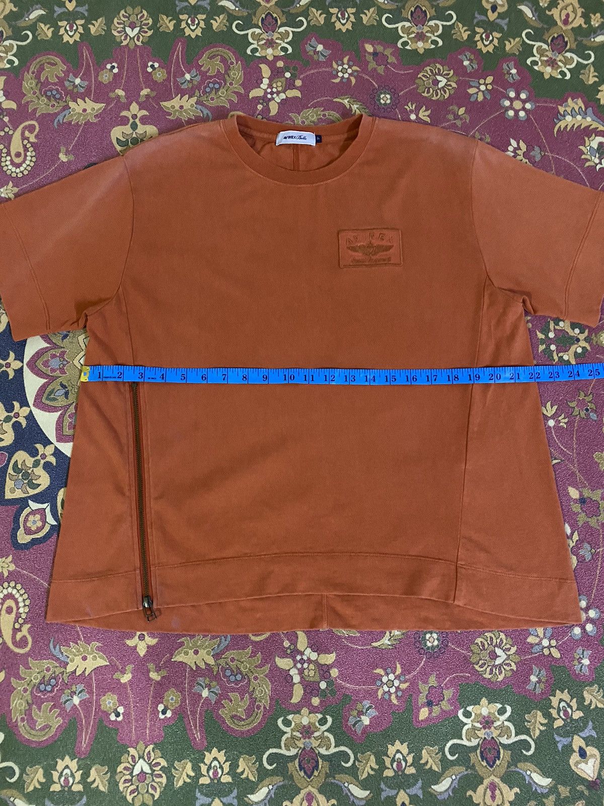 Avirex × Japanese Brand × Vintage Vintage AVIREX Belle Zipper Design Style T-Shirt Size US L / EU 52-54 / 3 - 12 Thumbnail