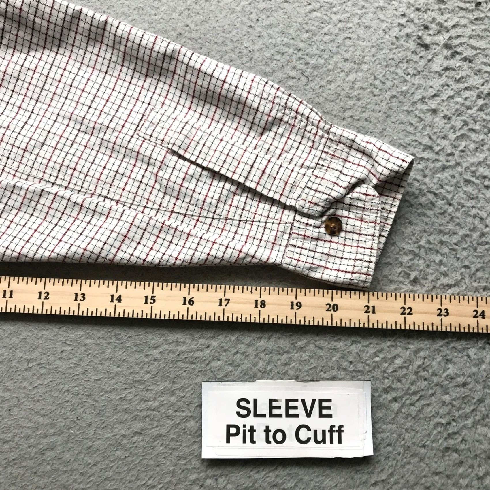 Vintage Woolrich Button Down Shirt Men's 2XL Long Sleeve Pocket Check White Red Maroon Size US XXL / EU 58 / 5 - 7 Thumbnail