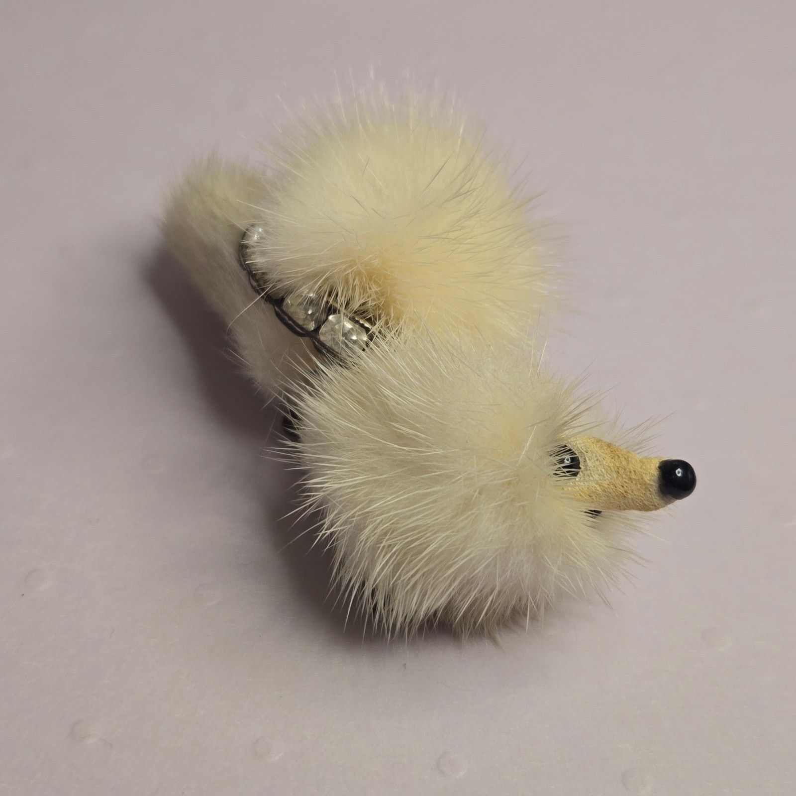 Vintage Vintage 1950s Genuine Mink Fur Poodle Brooch - Kitsch MCM Size ONE SIZE - 13 Thumbnail
