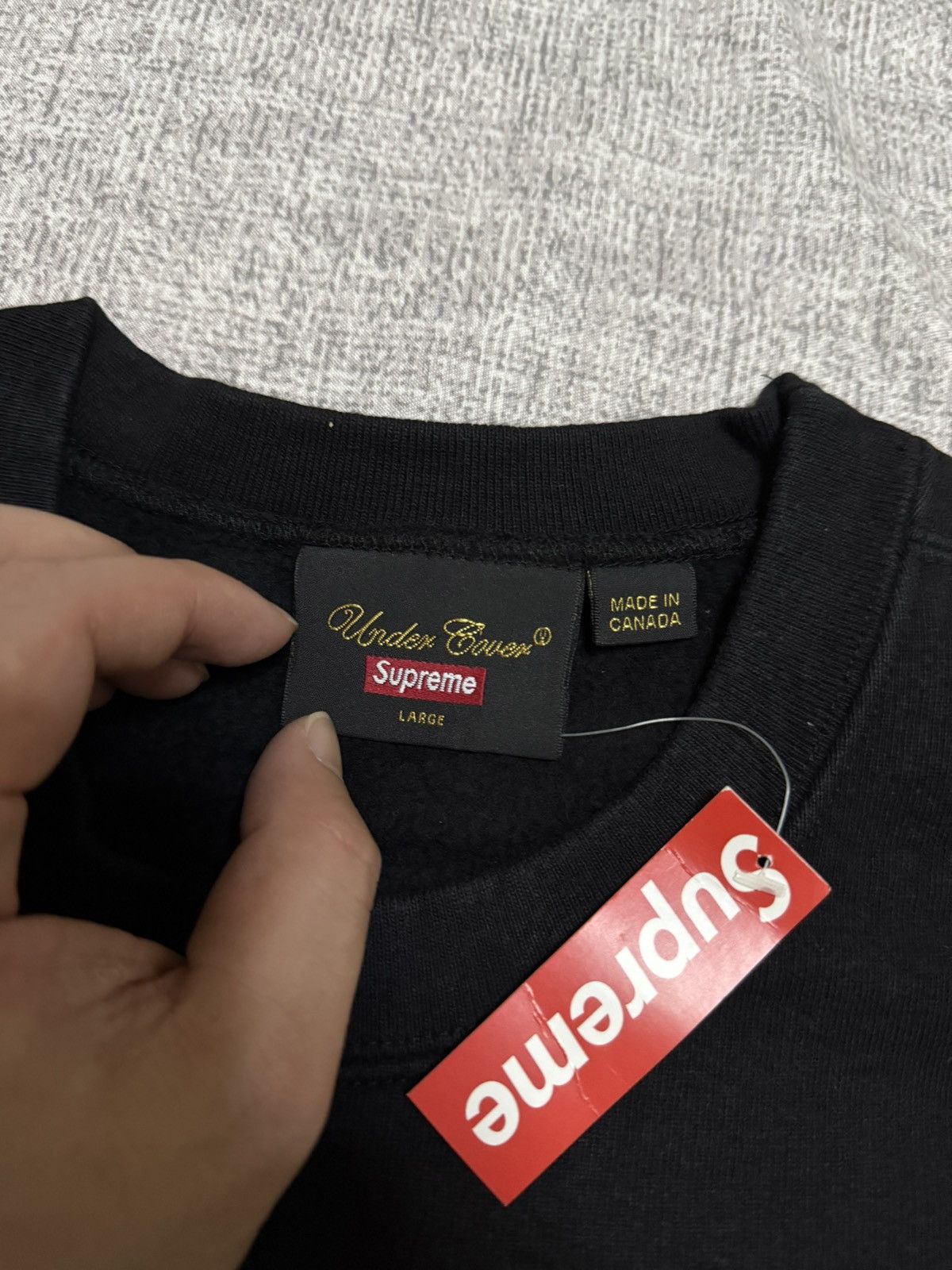 Public Enemy × Supreme × Undercover Supreme undercover public enemy crewneck sweatshirt Size US L / EU 52-54 / 3 - 3 Thumbnail