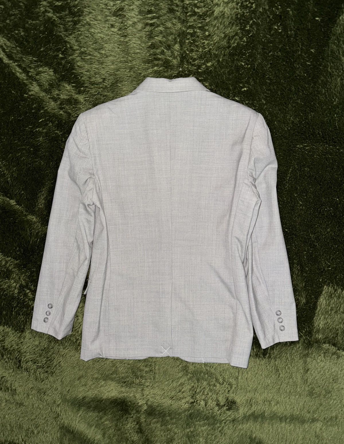 J. Press J.Press New Wool Classic-Fit Blazer Jacket – Light Grey Size 40R - 7 Thumbnail