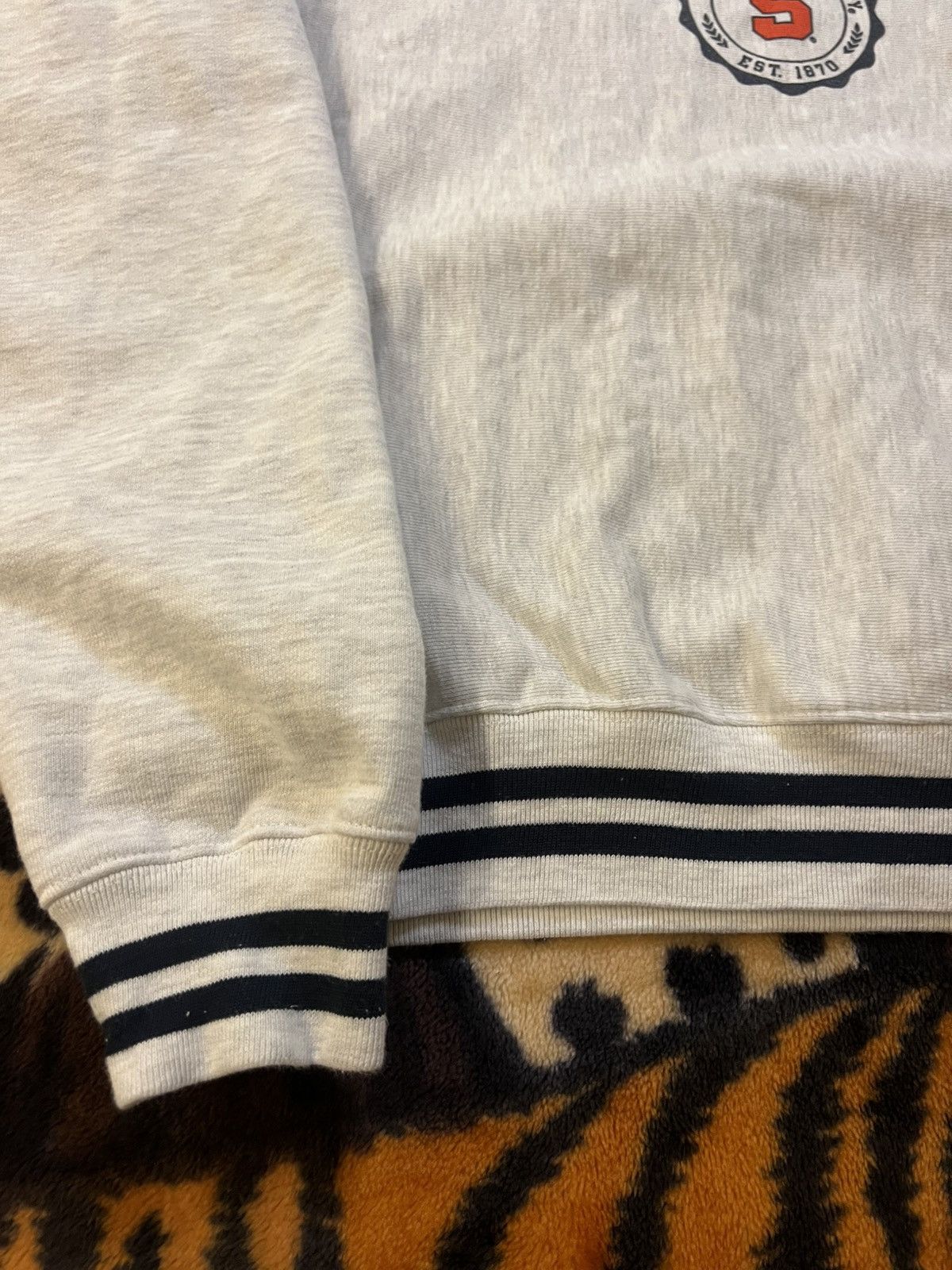 Champion × Vintage Vintage 90’s Champion Reverse Weave Syracuse Crewneck Size US M / EU 48-50 / 2 - 5 Thumbnail