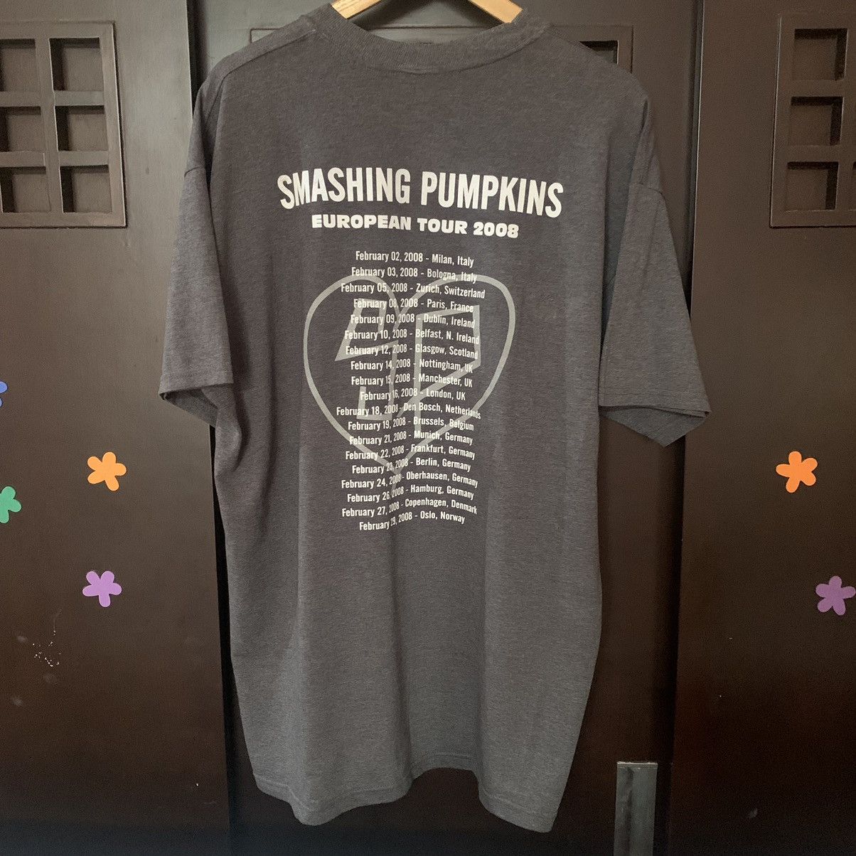 Band Tees Smashing Pumpkins European Tour 2008 ZERO Size US XL / EU 56 / 4 - 2 Thumbnail
