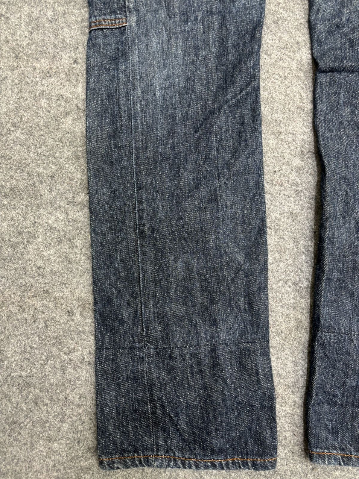 Japanese Brand 💥Double Waist💥Dominate Cool Design Zipper Denim F590 Size US 30 / EU 46 - 10 Thumbnail