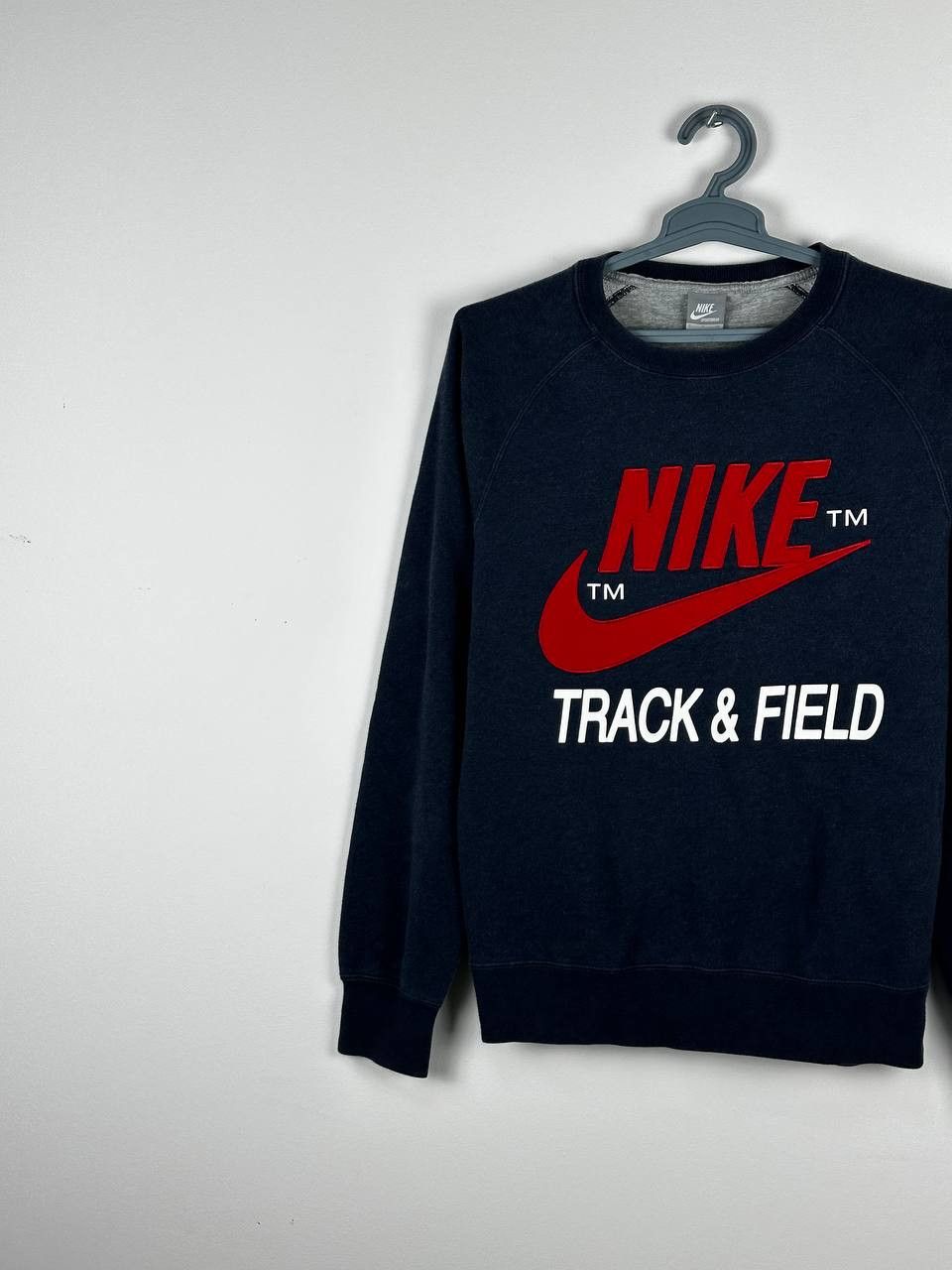 Nike × Vintage Nike Sweatshirt Hype Center Logo Swoosh Oversized Y2K Size US M / EU 48-50 / 2 - 2 Thumbnail