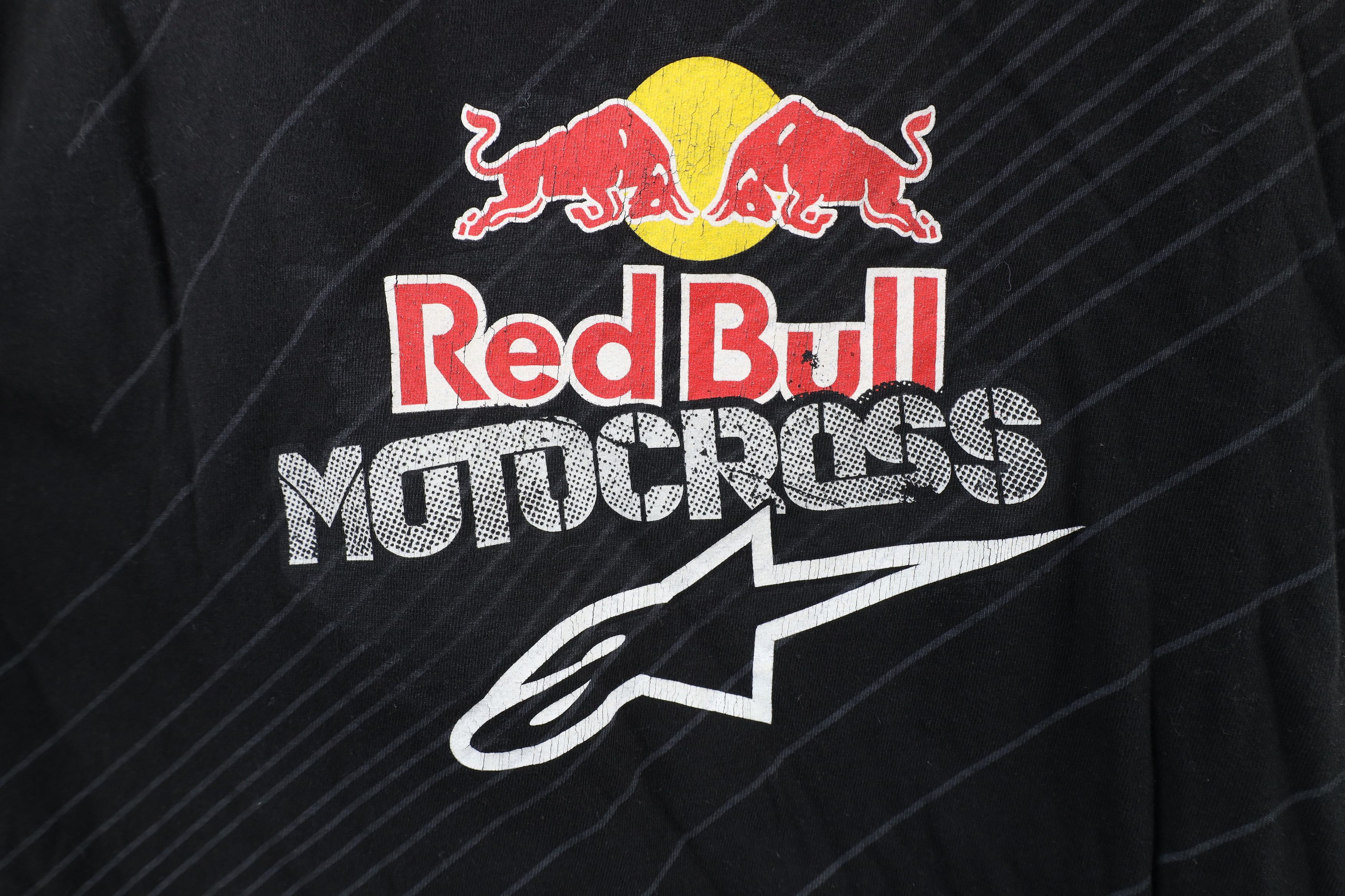 Alpinestars Vintage Alpinestars x Red Bull Spell Out Motocross T-Shirt Size US M / EU 48-50 / 2 - 5 Thumbnail
