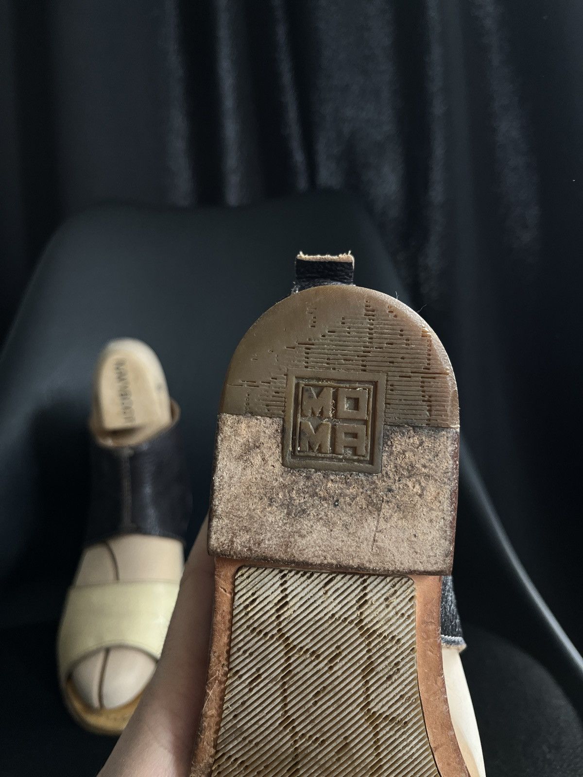 MoMA MoMa Leather Roman Style Sandals Size US 7 / IT 37 - 12 Thumbnail