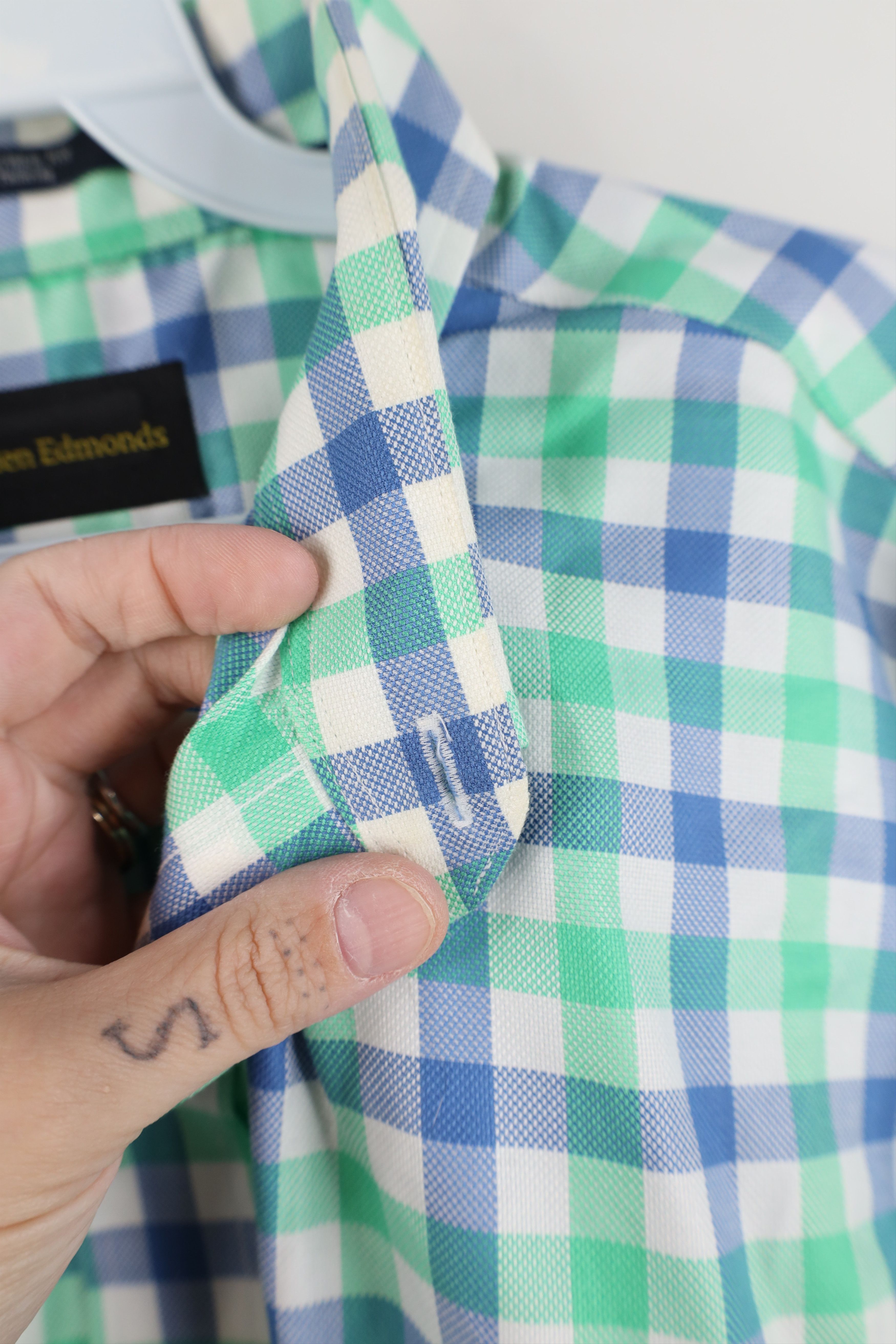 Allen Edmonds Allen Edmonds Free Single Needle Tailored Button Down Shirt Size US L / EU 52-54 / 3 - 8 Thumbnail