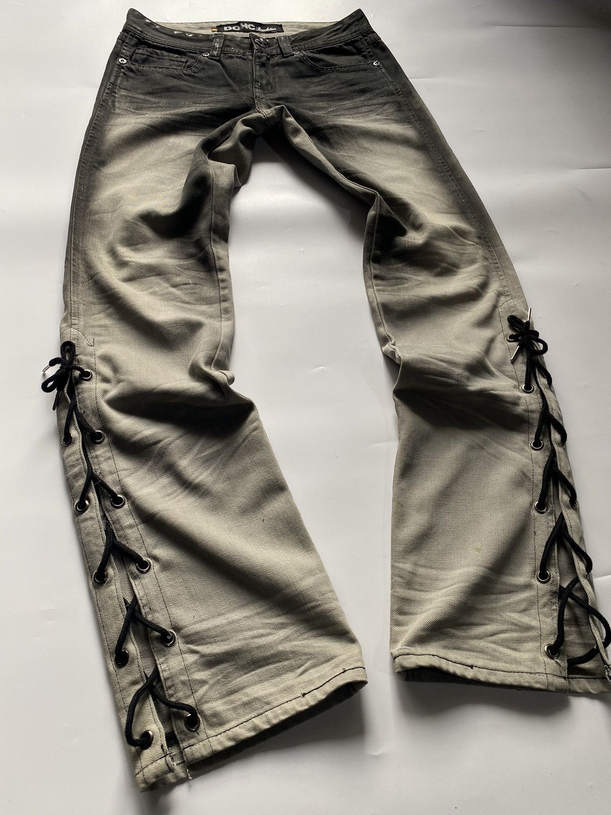 Tornado Mart Lace up Flared dohc revolution japanese brand Size US 30 / EU 46 - 7 Thumbnail