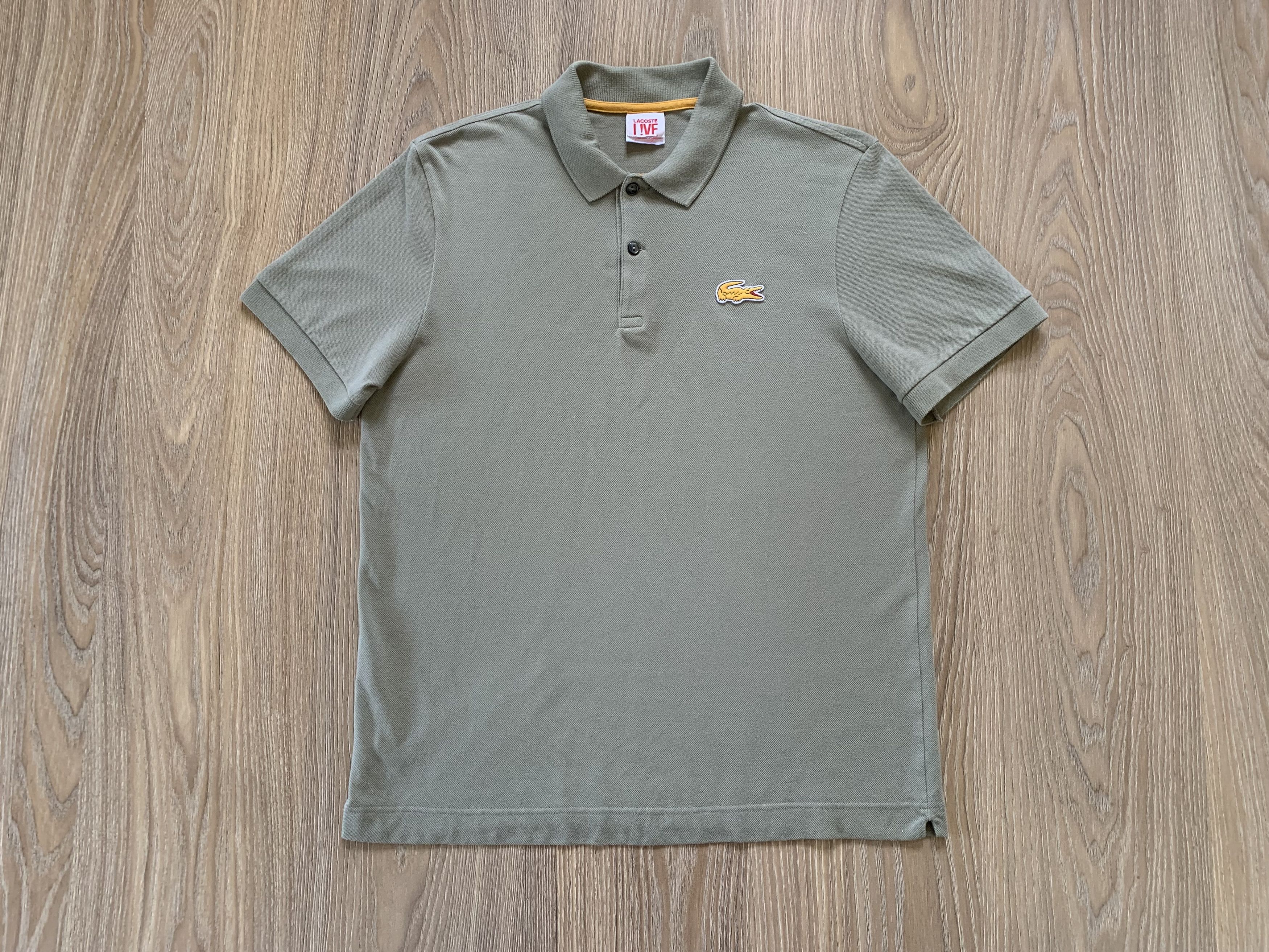 Lacoste × Vintage Vintage Lacoste Live Polo T Shirt Size US M / EU 48-50 / 2 - 2 Thumbnail