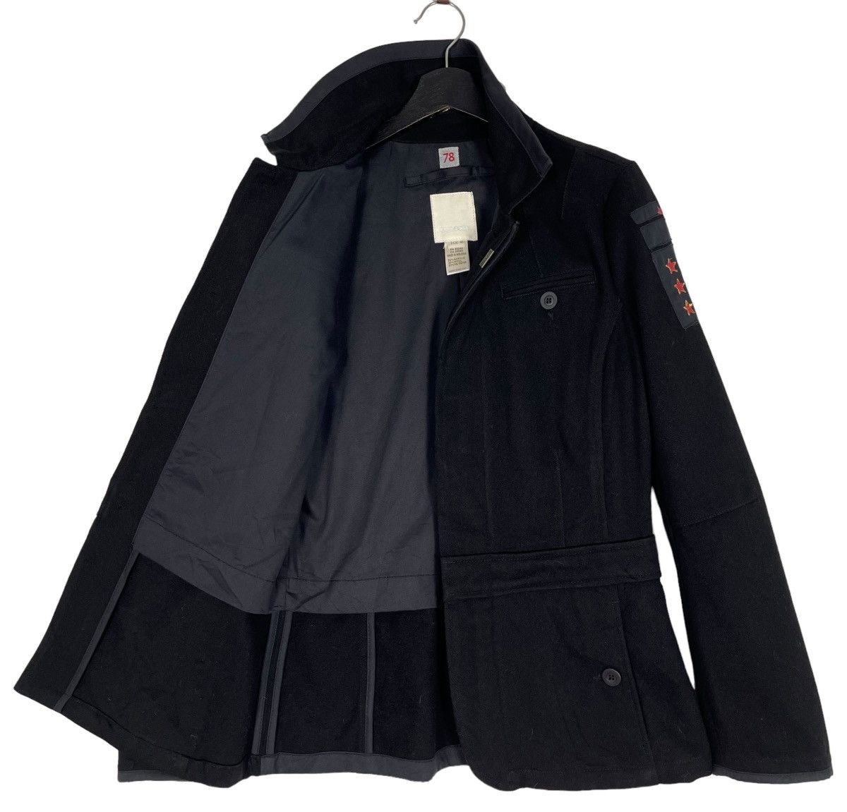 Diesel Diesel Military Wool Blend Jacket Embroidered Patches Size M / US 6-8 / IT 42-44 - 9 Thumbnail