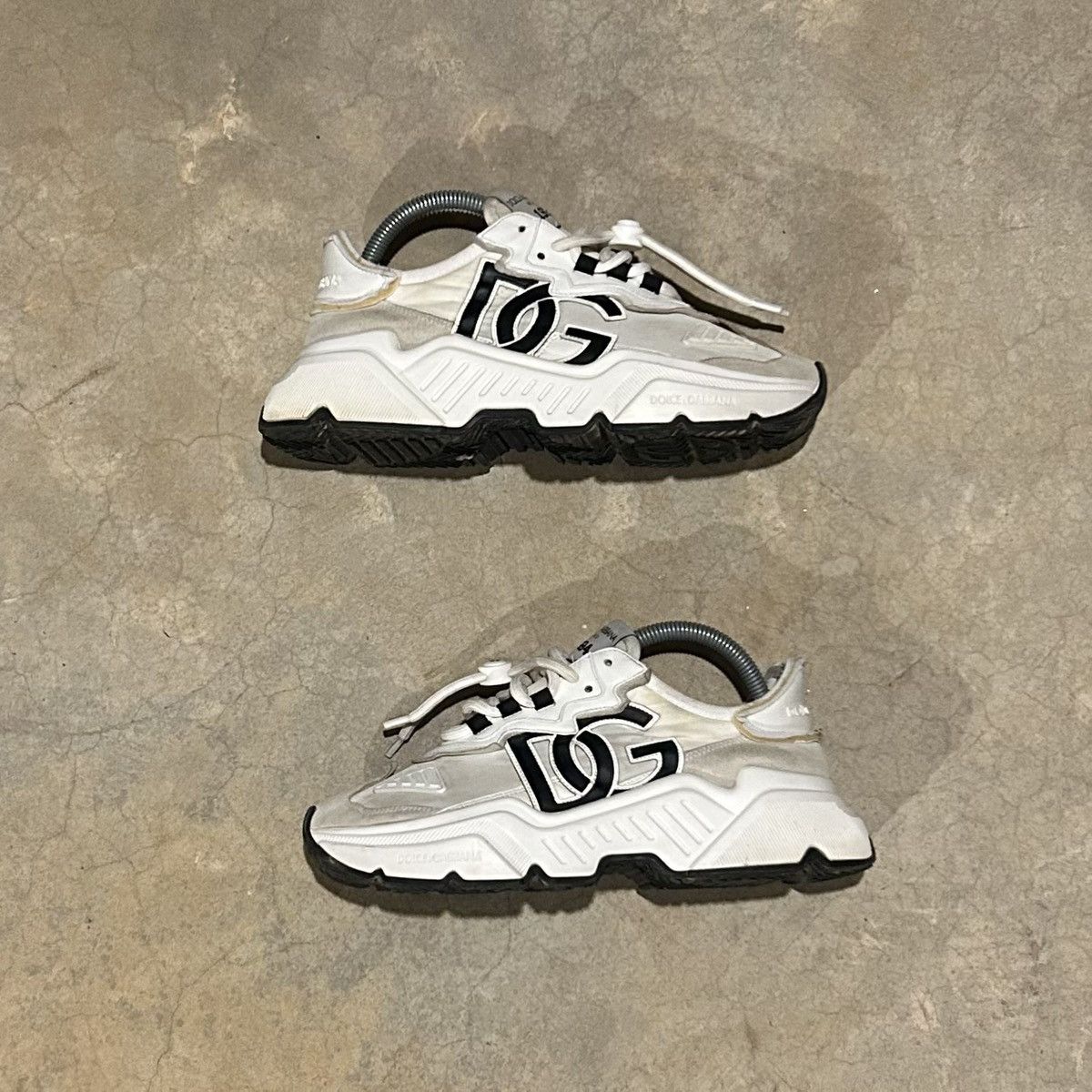 Dolce & Gabbana Dolce & Gabbana Daymaster Mixed Material Sneakers US 7.5 Size US 7.5 / EU 40-41 - 3 Thumbnail