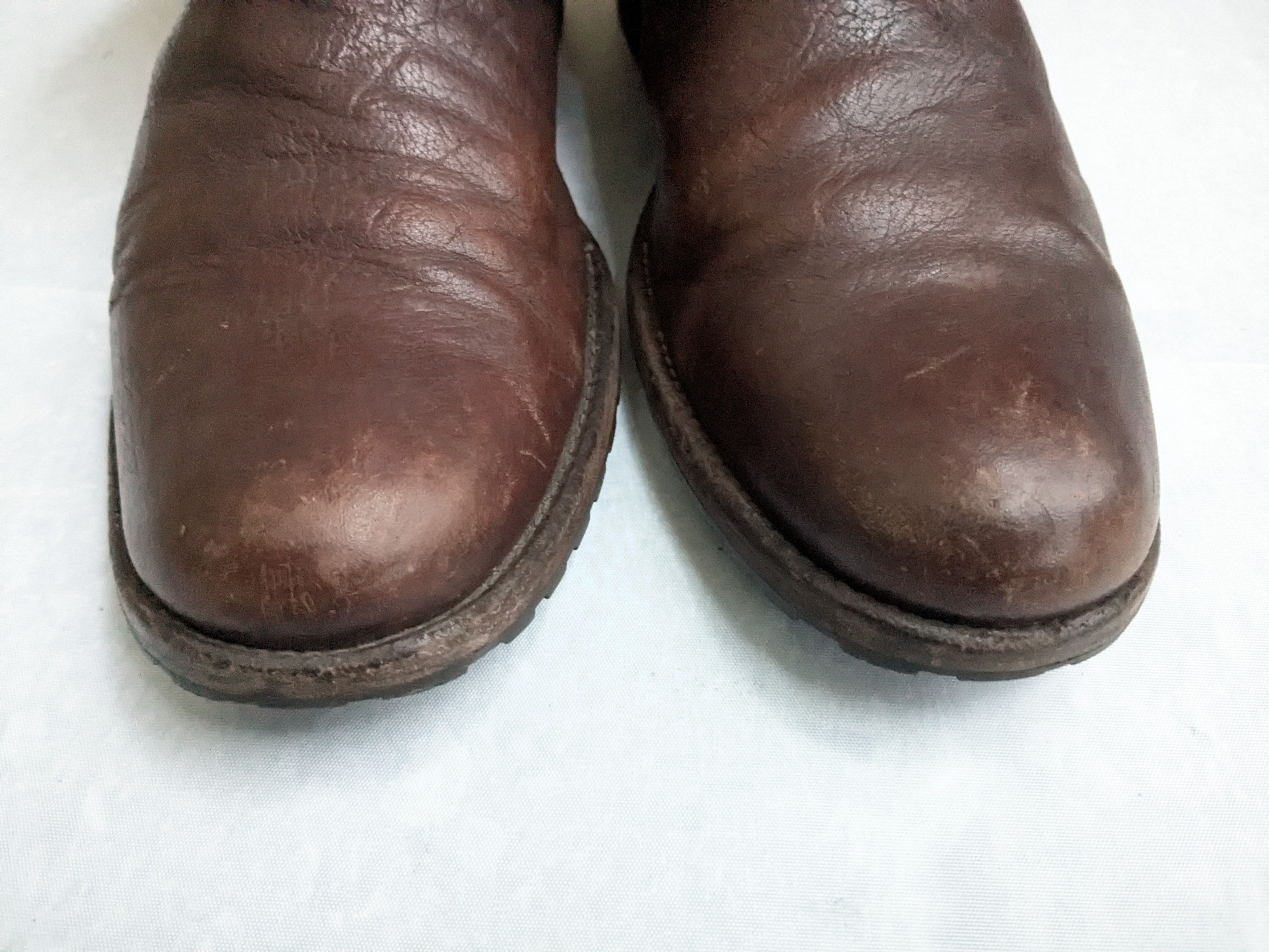 Frye Frye Harness Boots Brown 11 D Leather Size US 11 / EU 44 - 4 Thumbnail