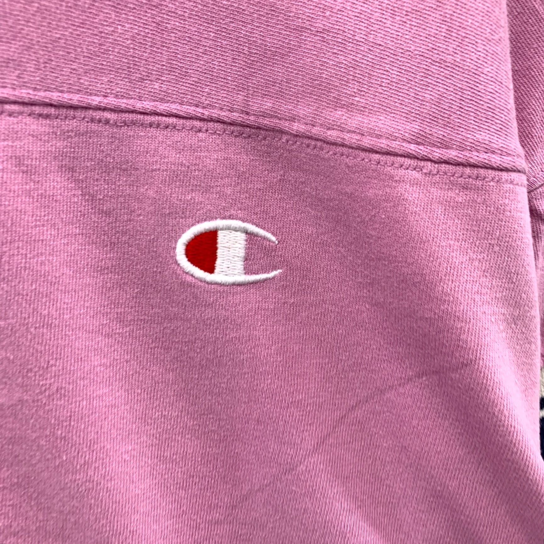 Champion CHAMPION Sweatshirt Womens Large Pink Embroidered Pullover Crew Neck Casual Activewear Size L Shirt Size L / US 10 / IT 46 - 6 Thumbnail