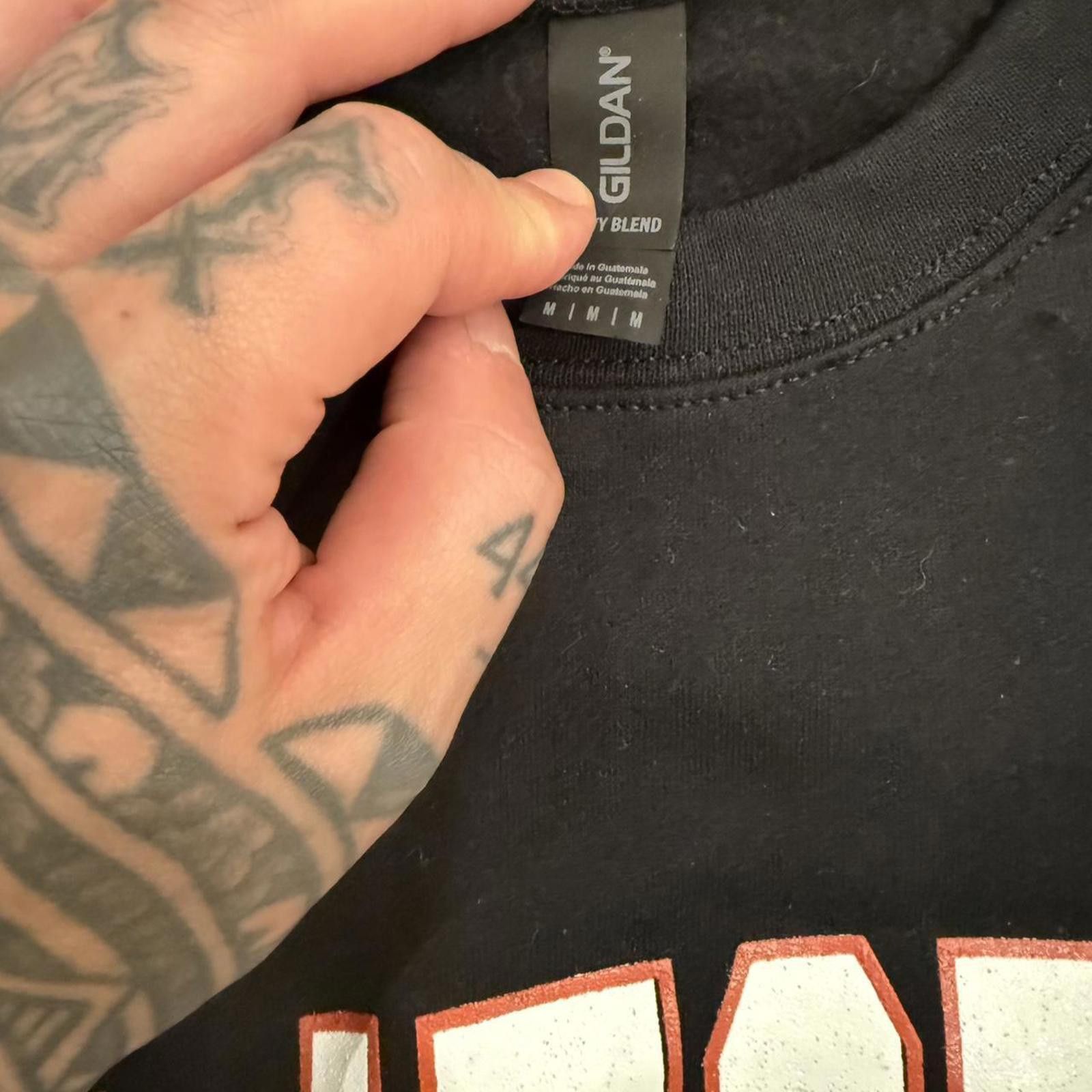 Gildan Flatspot Records - Flame Crewneck Sweatshirt - M Size US M / EU 48-50 / 2 - 2 Thumbnail