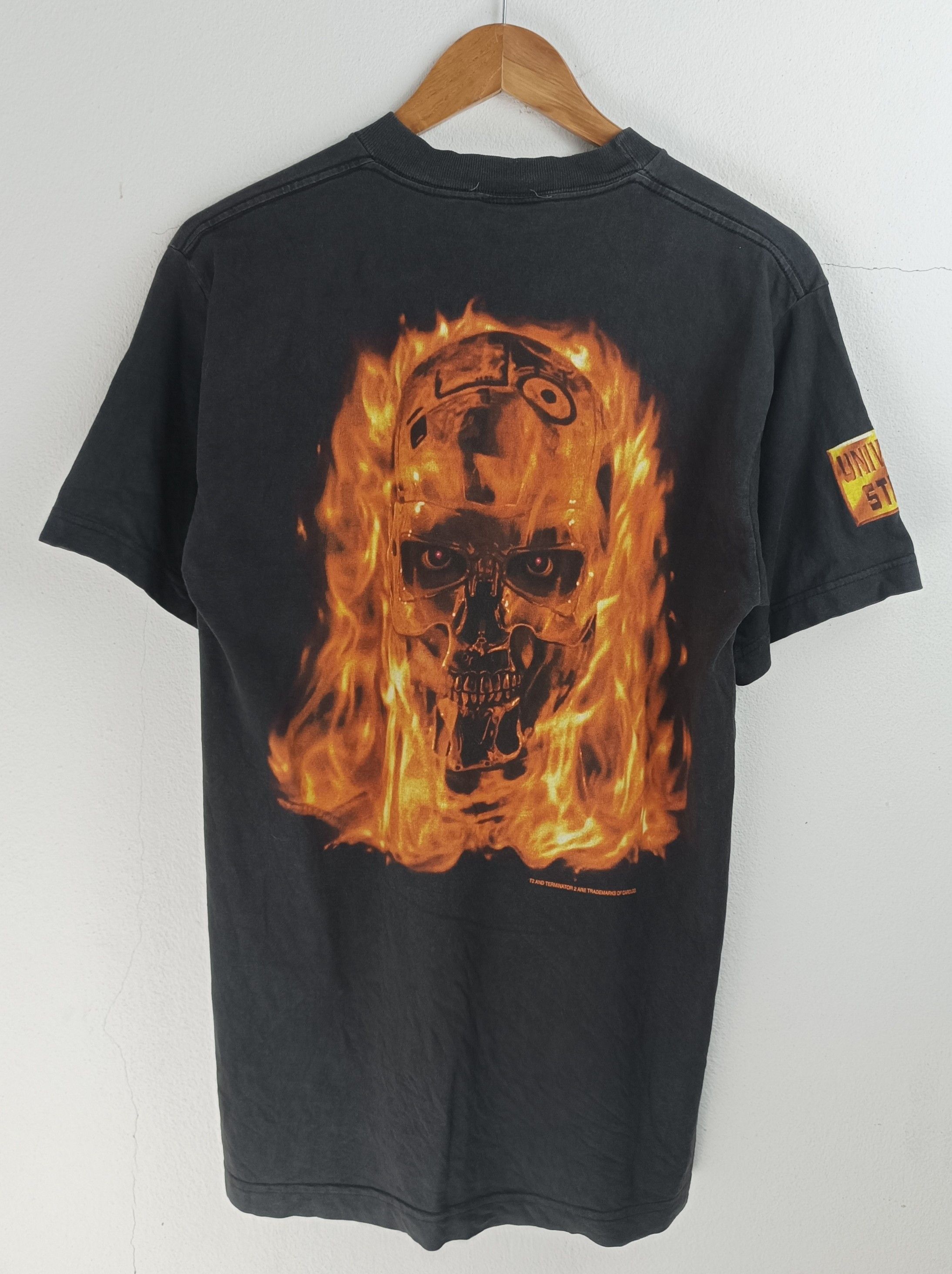 Vintage VINTAGE 90'S TERMINATOR 2 BATTLE ACROSS TIME FADED VERY RARE Size US M / EU 48-50 / 2 - 3 Thumbnail