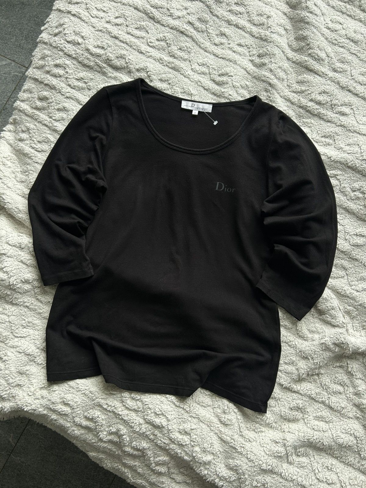 Dior T-shirt tunic long sleeve Christian Dior ladies uniforms Size S / US 4 / IT 40 - 8 Thumbnail