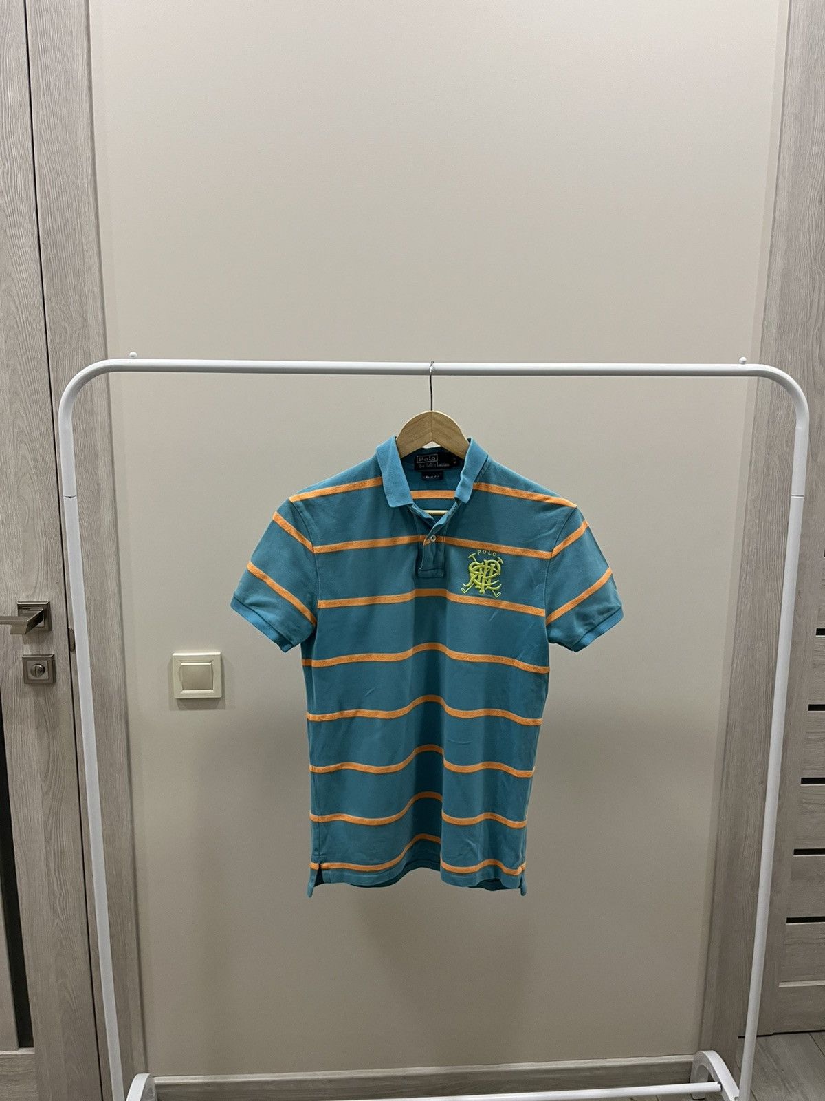 Japanese Brand Vintage 90s Polo Ralph Lauren Polos Blue Striped Y2K Size US S / EU 44-46 / 1 - 1 Thumbnail