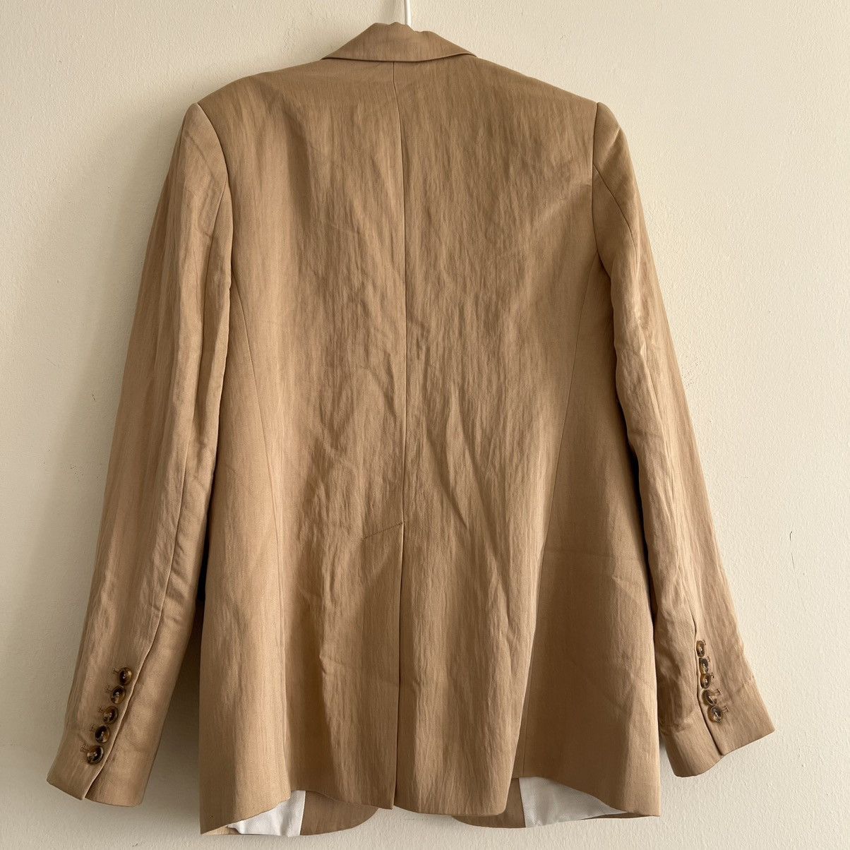 A.L.C. A.L.C. Tan Oversized Dakota Blazer size XS viscose BD Size XS / US 0-2 / IT 36-38 - 5 Thumbnail