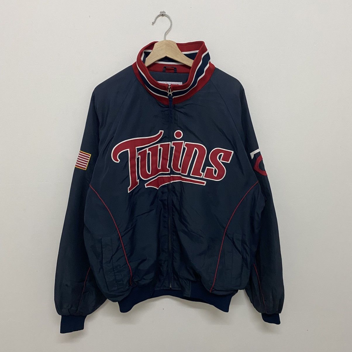 MLB × Vintage Vintage Minnesota Twins Jacket Size US L / EU 52-54 / 3 - 1 Thumbnail