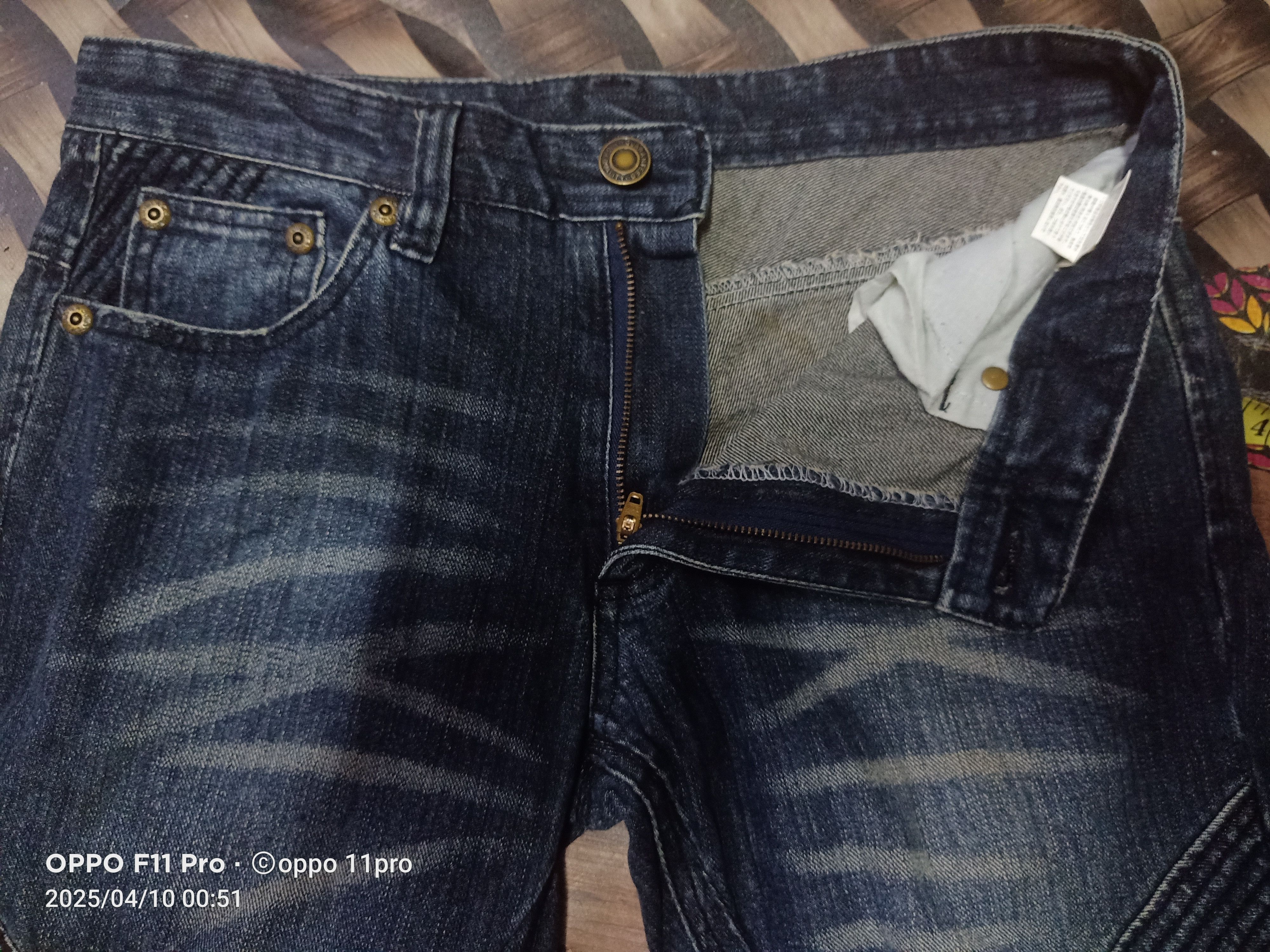 If Six Was Nine × Japanese Brand × Le Grande Bleu (L.G.B.) Justice Denim Punk Style Slim Fit bikers Size US 32 / EU 48 - 4 Thumbnail