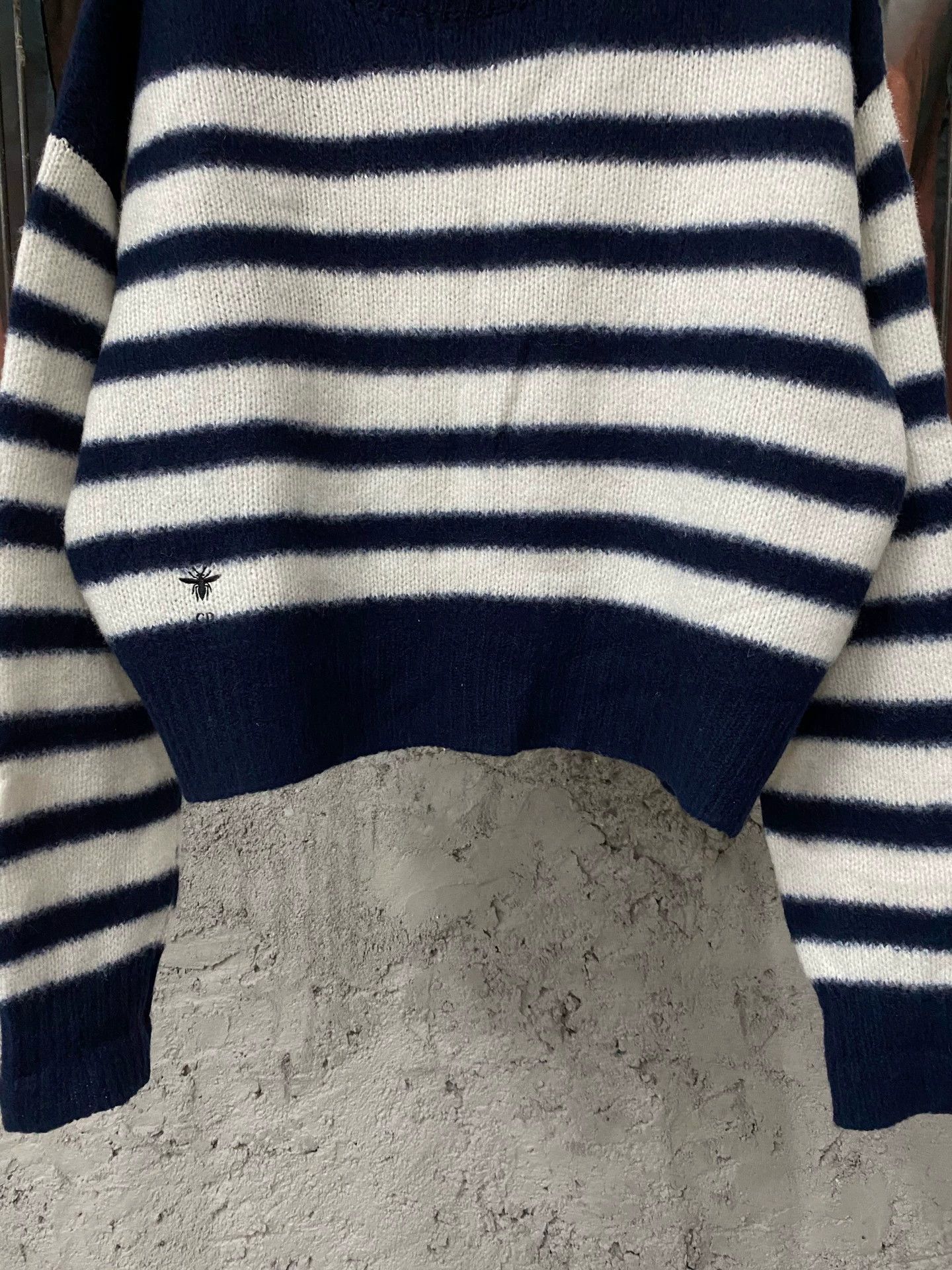Dior Dior striped bee sweater 34 99new Size XS / US 0-2 / IT 36-38 - 4 Thumbnail