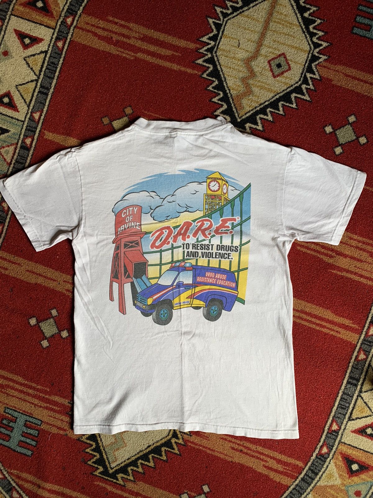 D.A.R.E × Vintage D.A.R.E 'Irvine Police Art' Size US S / EU 44-46 / 1 - 2 Thumbnail