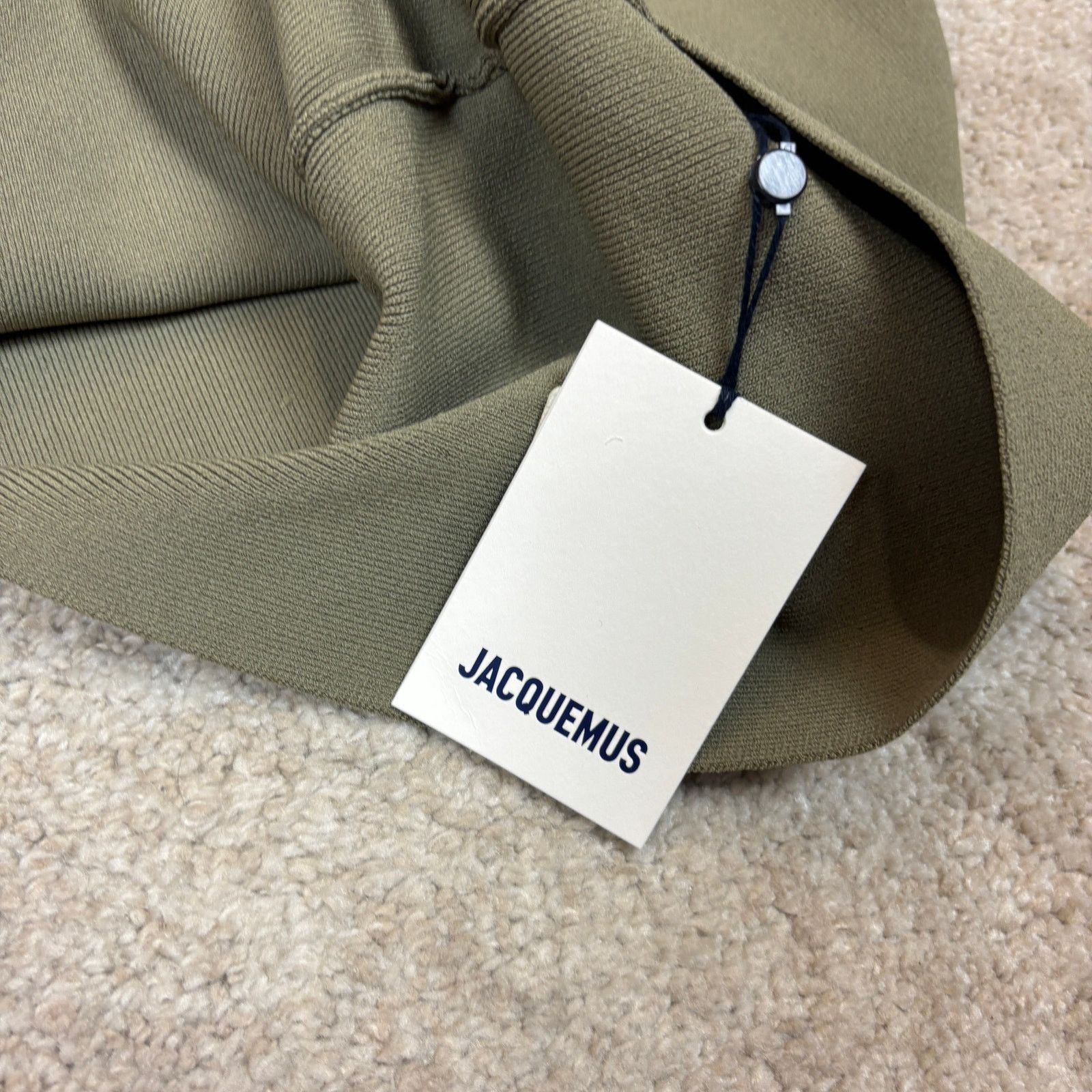 Jacquemus NWT JACQUEMUS La Robe Malle Alca in Khaki Women's 36 Small Size S / US 4 / IT 40 - 7 Thumbnail