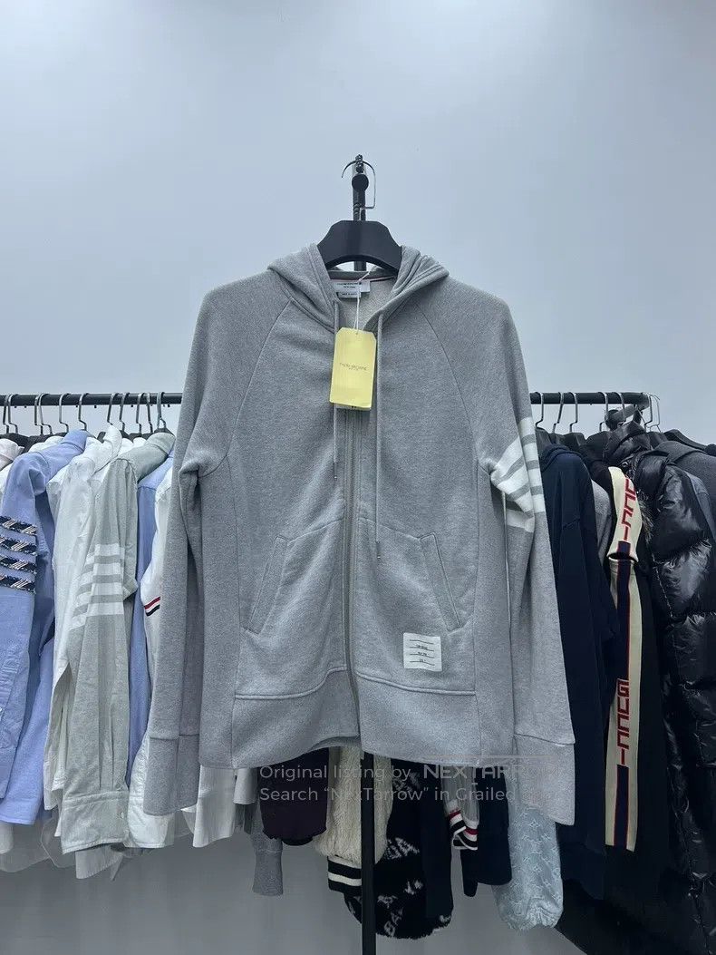 Thom Browne Thom Browne Zipper Jacket Size US XL / EU 56 / 4 - 1 Thumbnail
