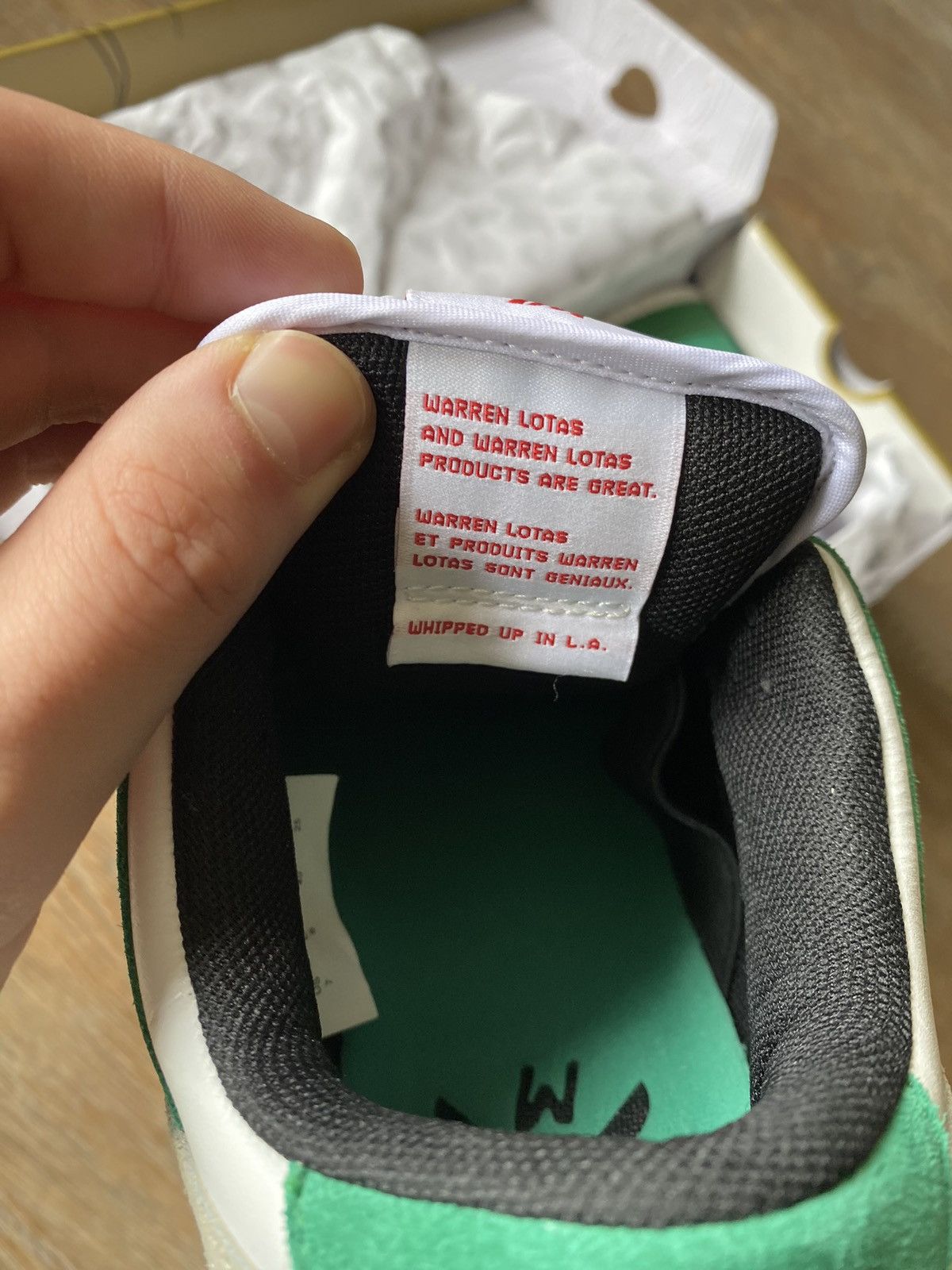 Warren Lotas Deadstock Warren Lotas Dunk Toxic Green Jason sneakers Size US 7 / EU 40 - 7 Thumbnail