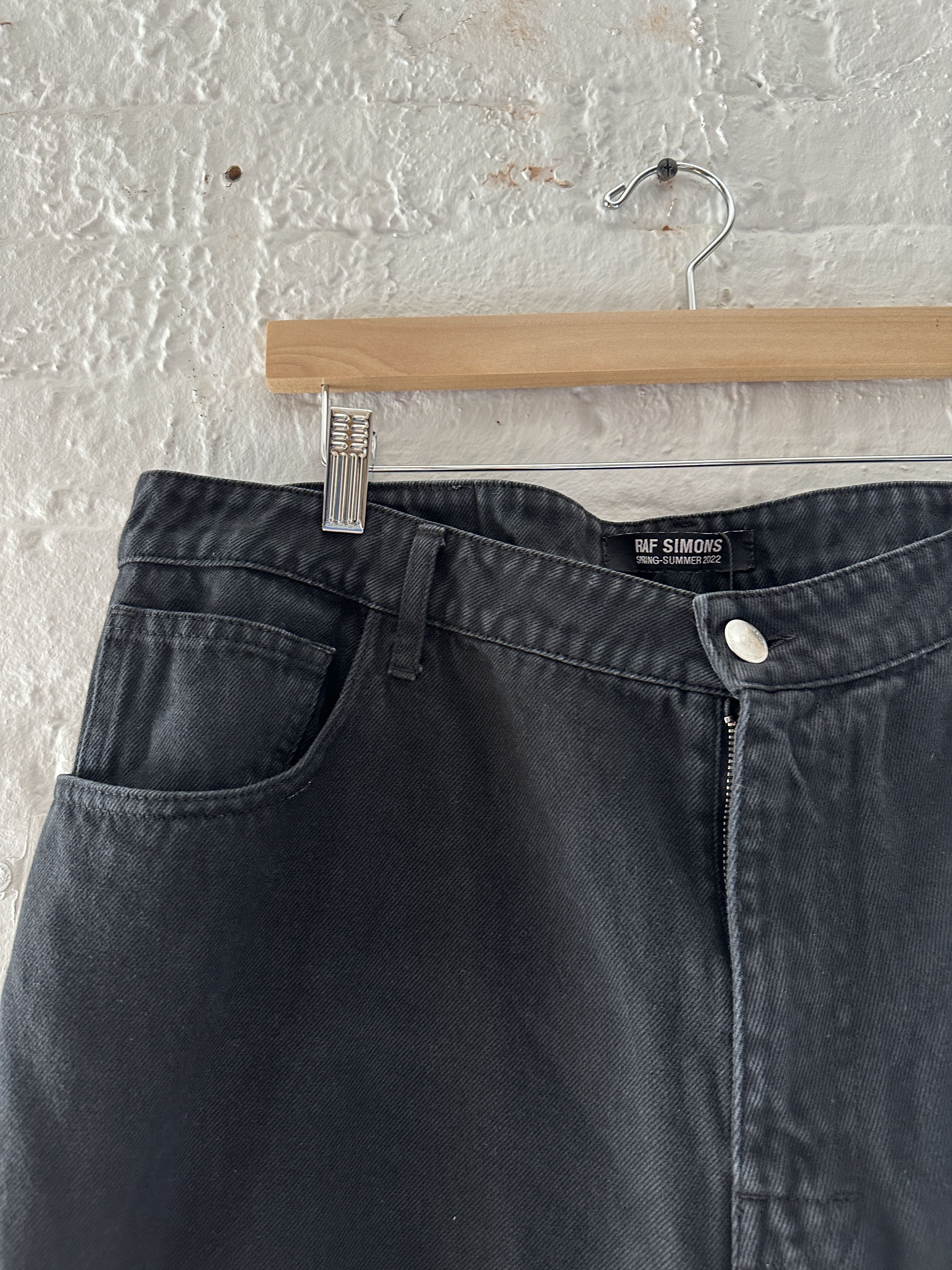 Raf Simons Raf Simons Wide Leg Jeans Size US 36 / EU 52 - 2 Thumbnail