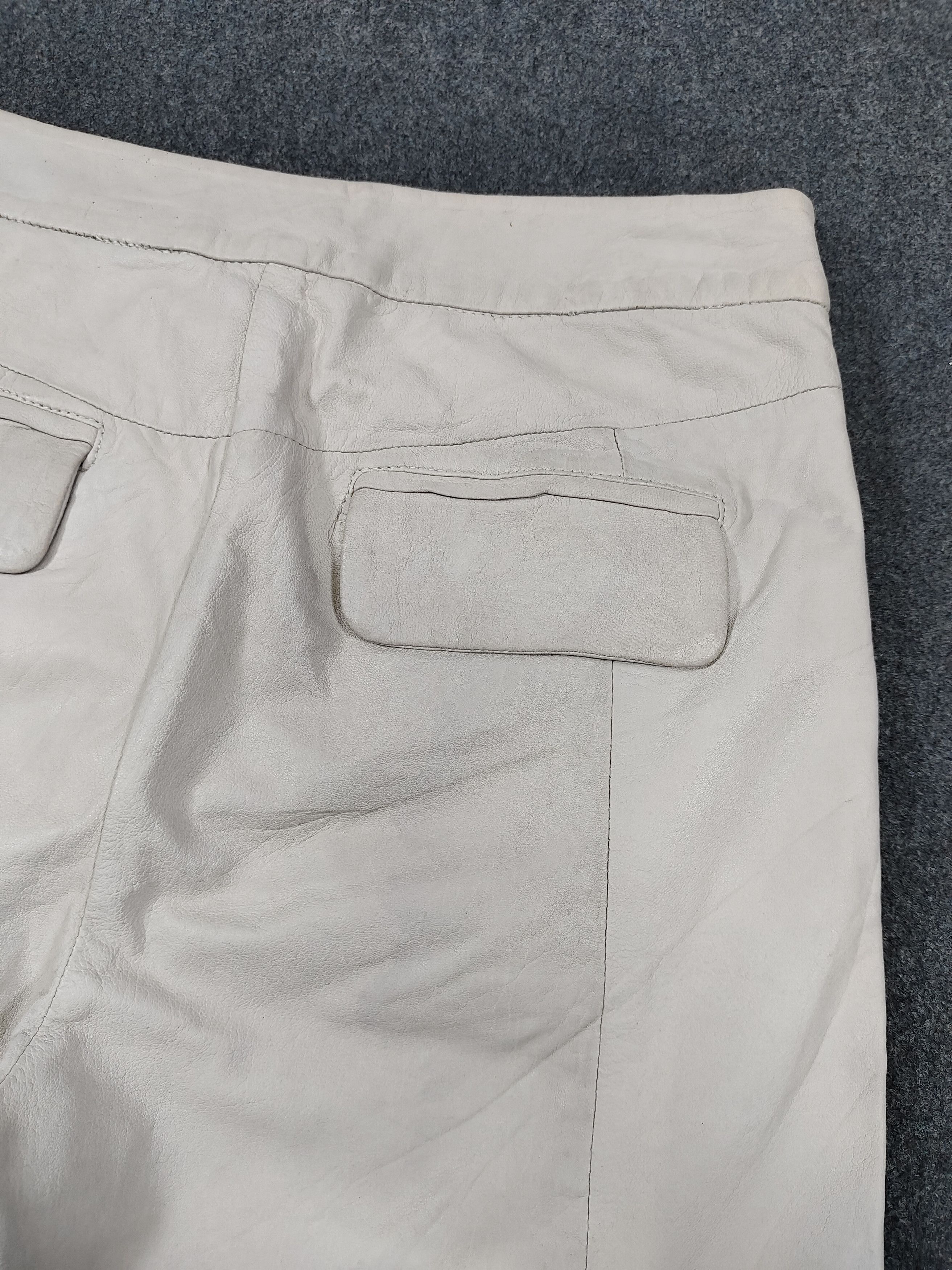 Other Birger et Mikkelsen-Minimalist Tailored Napa Leather Shorts Size 28" / US 6 / IT 42 - 8 Thumbnail