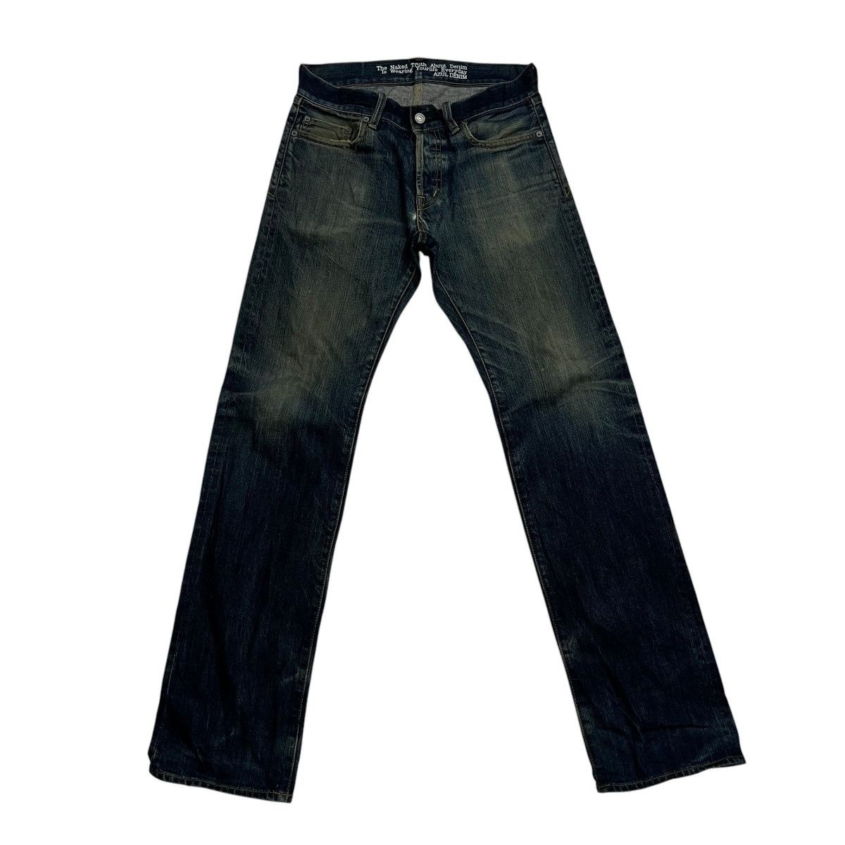 Japanese Brand Vintage Azul Denim Faded Jeans Size US 31 - 1 Thumbnail