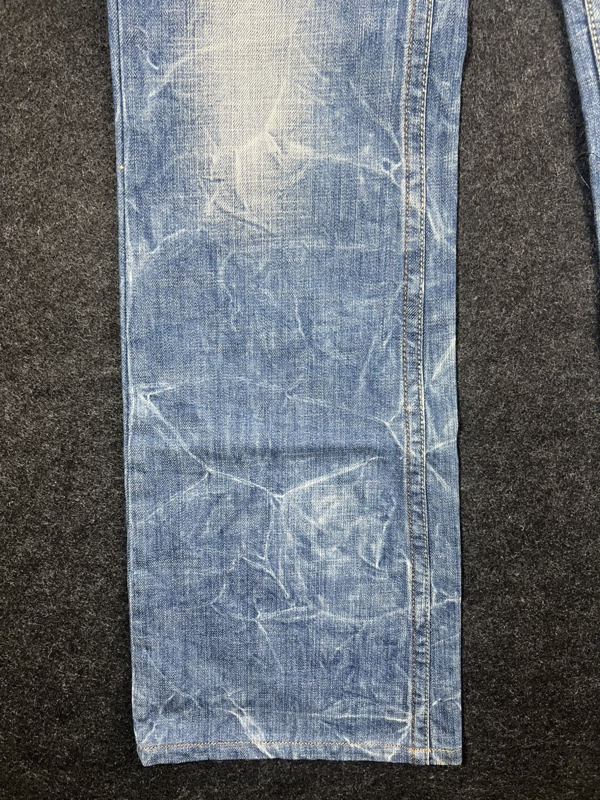 If Six Was Nine Riobera Lightning Whiskered American Flag Patch Flare Jeans Size US 30 / EU 46 - 5 Thumbnail