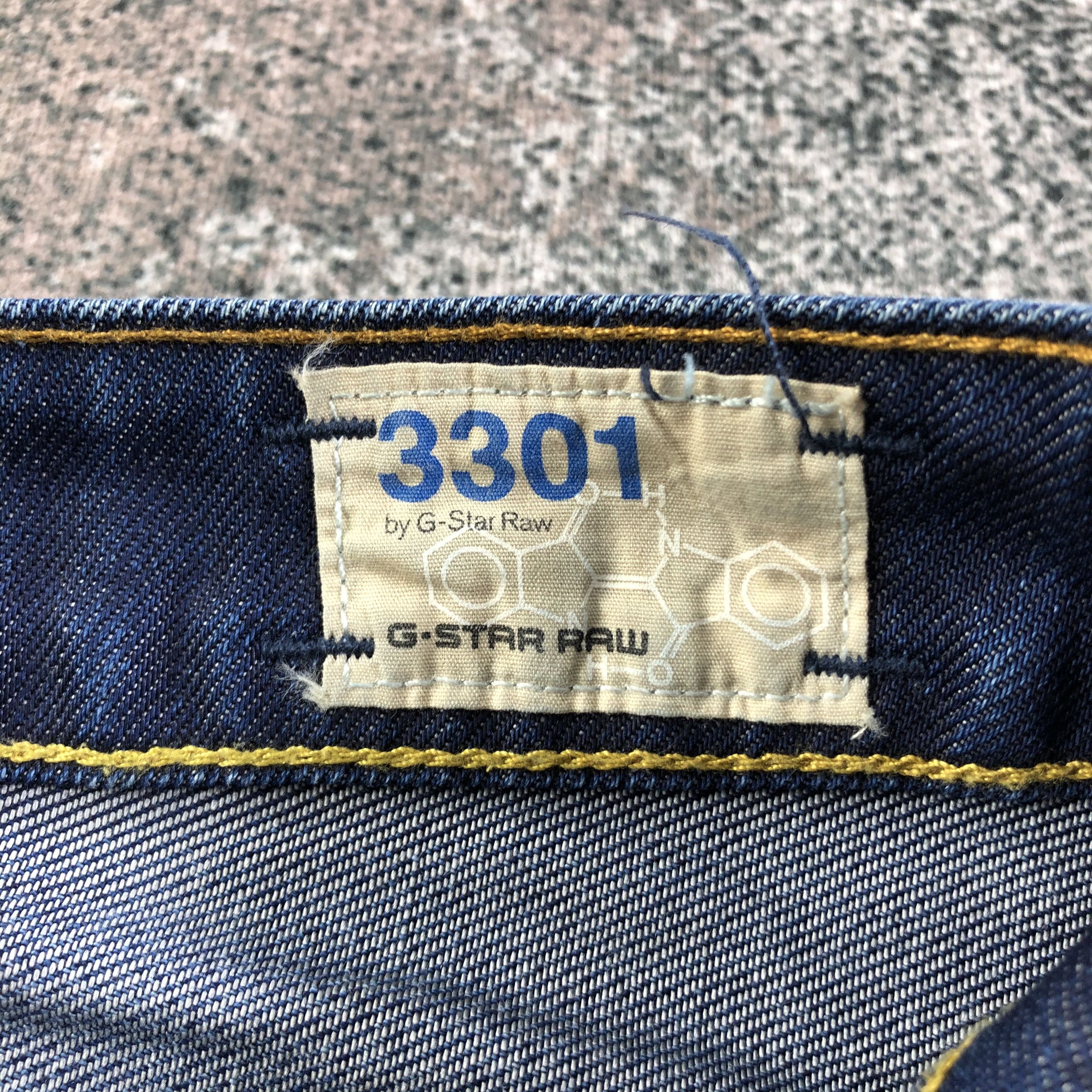 G-Star G Star Raw Jeans Faded Blue Denim KJ1850 Size US 29 - 12 Thumbnail