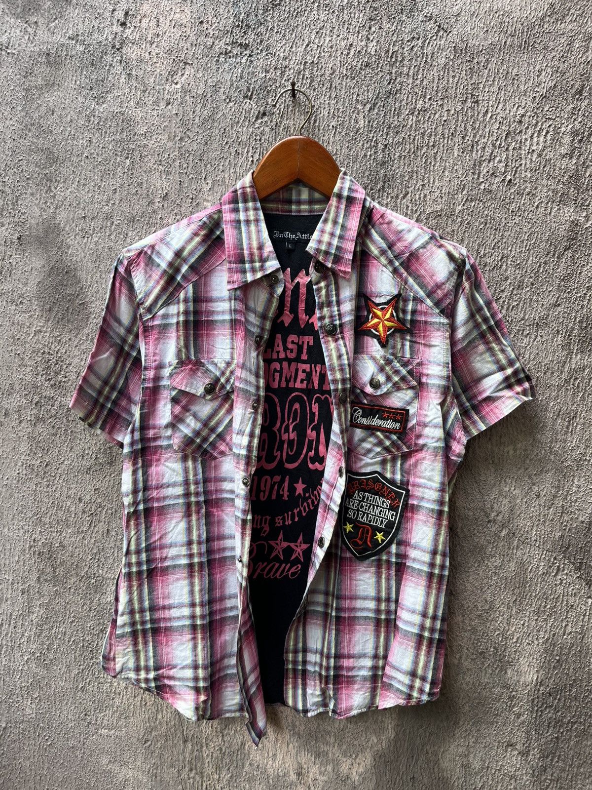 Japanese Brand In The attic Shirt Patch Size US L / EU 52-54 / 3 - 1 Thumbnail