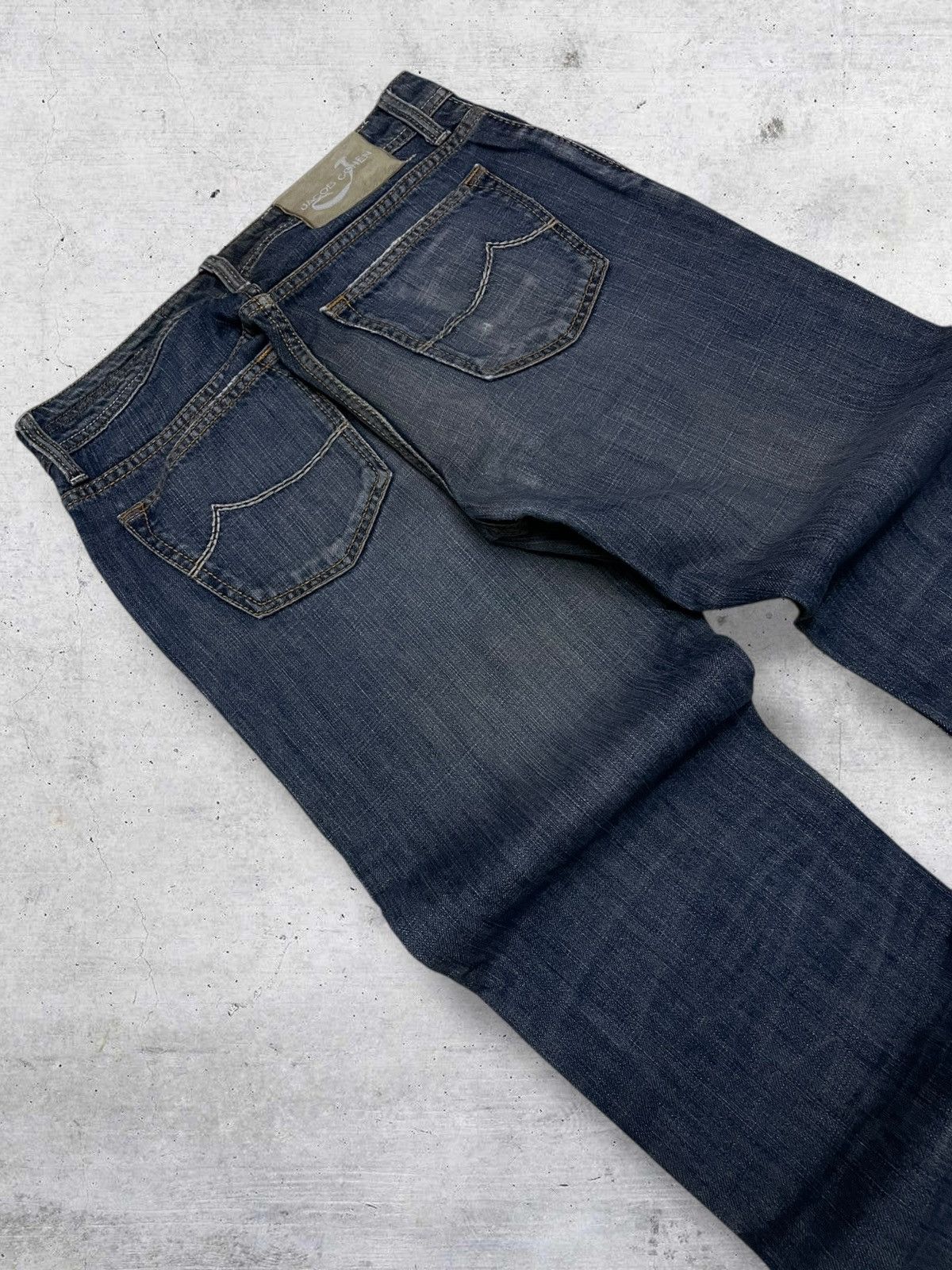 Jacob Cohen VINTAGE JACOB COHEN 90S DESIGNER BLUEWASHED DISTRESSED DENIM Size US 30 / EU 46 - 14 Thumbnail