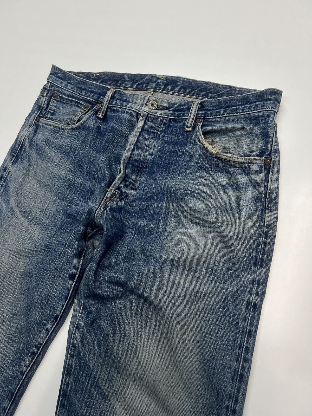 Burgus Plus BURGUS PLUS SELVEDGE DENIM SIZE 34 Size US 34 / EU 50 - 3 Thumbnail