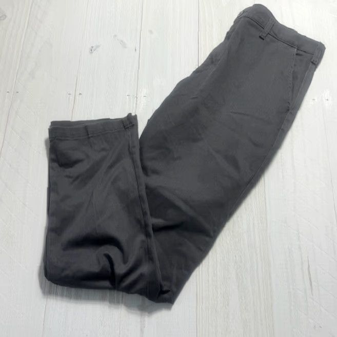 Lee Lee Pants Mens 34x34 Gray Relaxed Fit Total Freedom Chino Flat Front Button Zip Cotton Blend Straight Pattern Solid 34 Inseam 34 in Mens Size US 34 / EU 50 - 2 Thumbnail