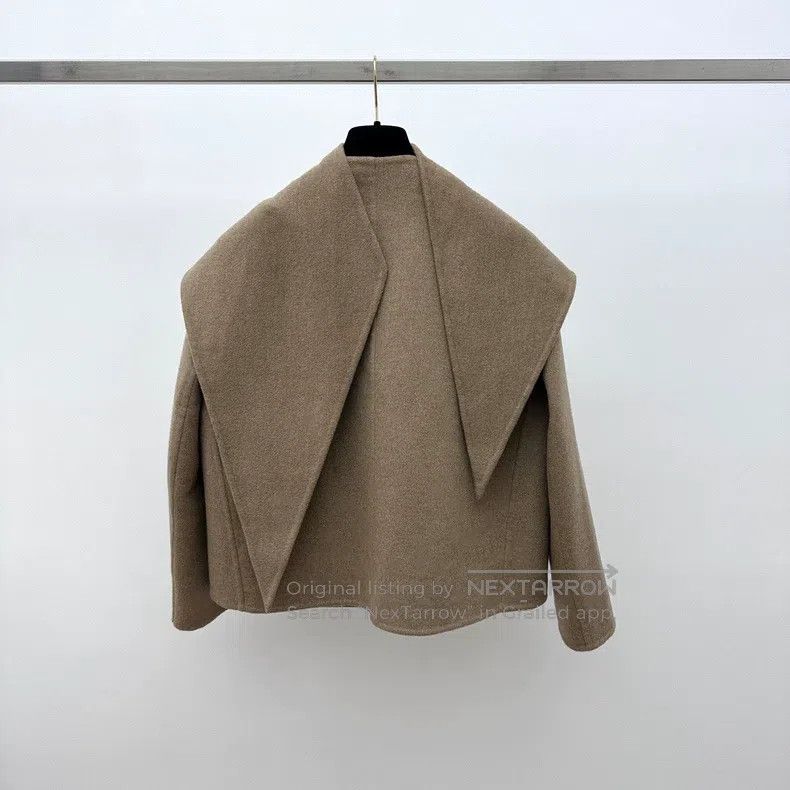 Hermes Hermes Wool and Leather Combination Coat Size XXS / US 00 / IT 34 - 4 Thumbnail