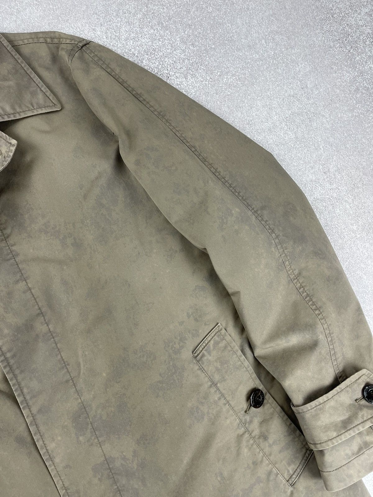 Burberry Burberry London Custom Tie Dye Trench Coat Jacket Size 46R Size US M / EU 48-50 / 2 - 7 Thumbnail