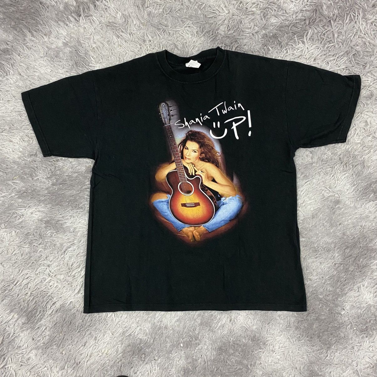 Anvil × Band Tees × Vintage Vintage solo singer shania twain band Size US L / EU 52-54 / 3 - 1 Thumbnail