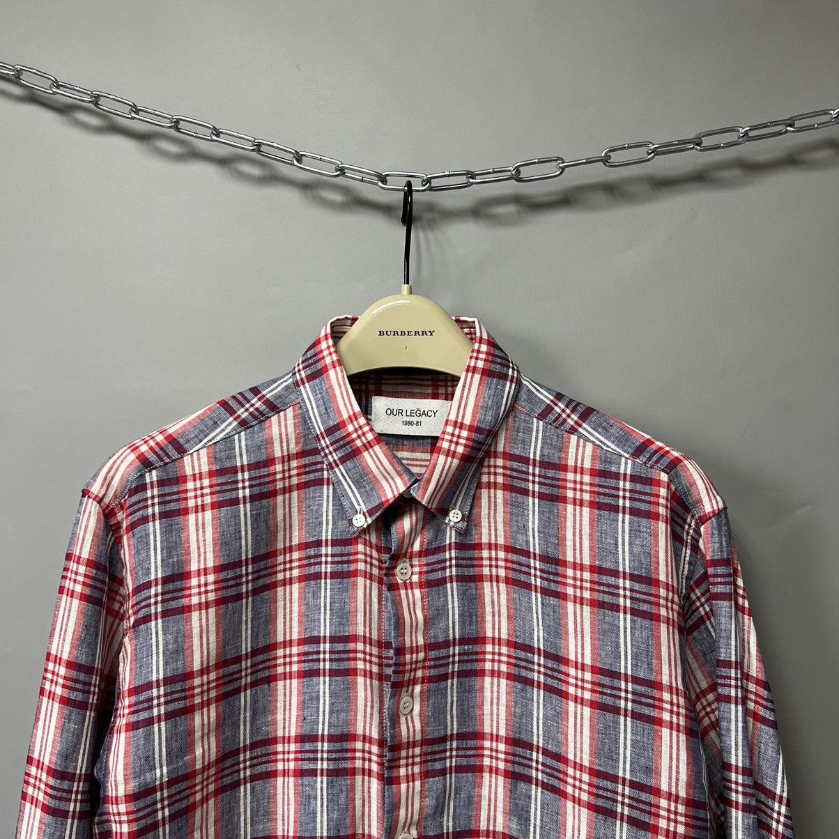 Our Legacy Our Legacy Linen Button-Up Shirt Size L Size US L / EU 52-54 / 3 - 9 Thumbnail