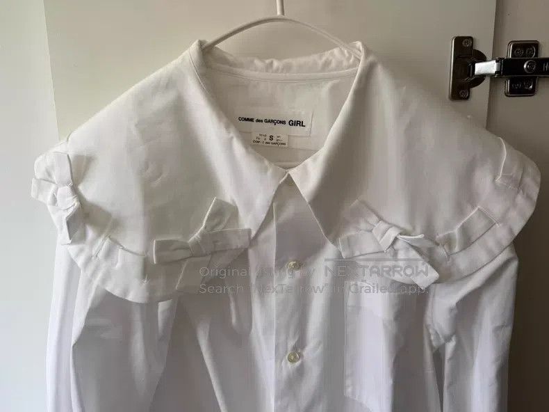 Comme des Garcons Comme des Garcons Round collar with bow shirt Size S / US 4 / IT 40 - 3 Thumbnail